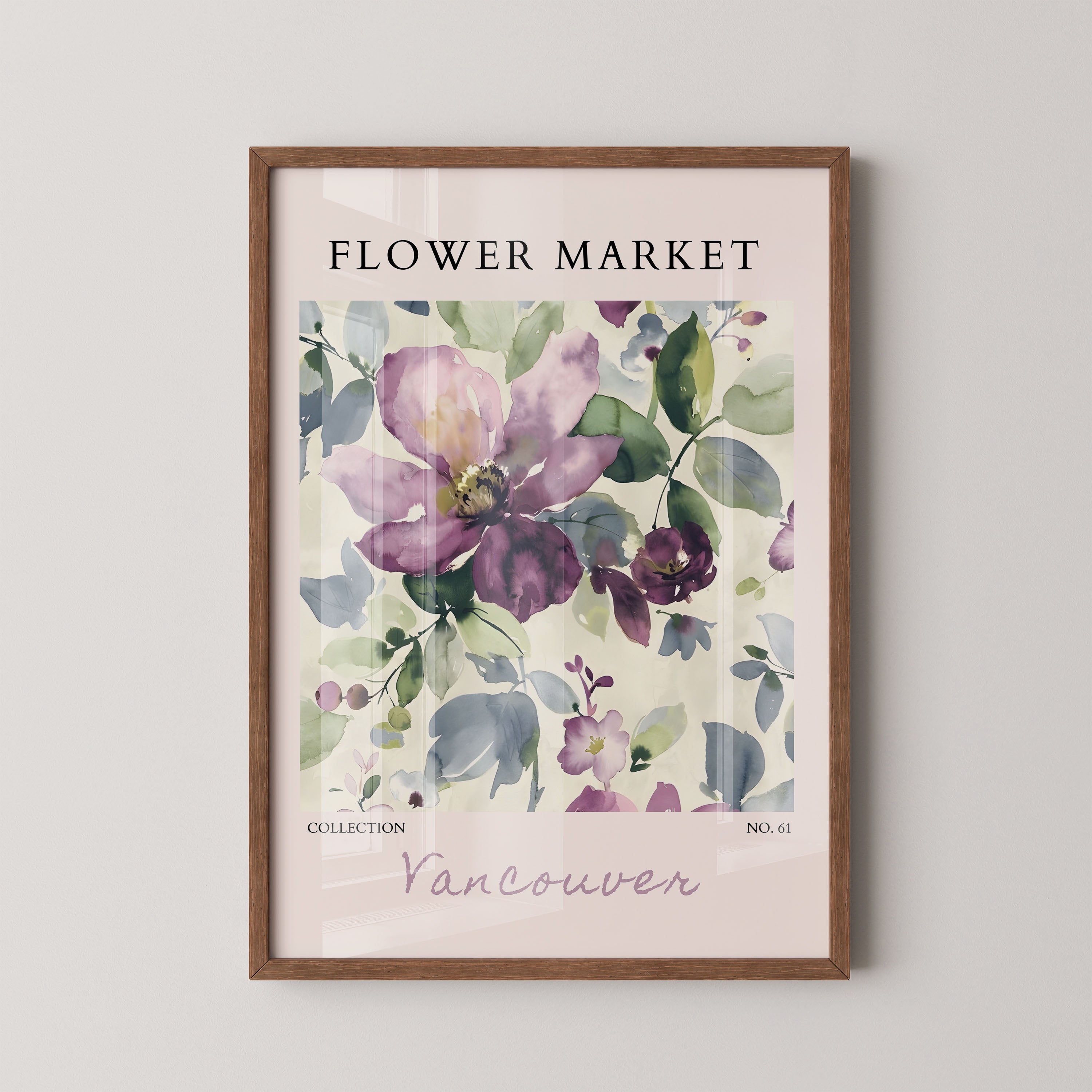 Vancouver Floral Watercolor Bloom