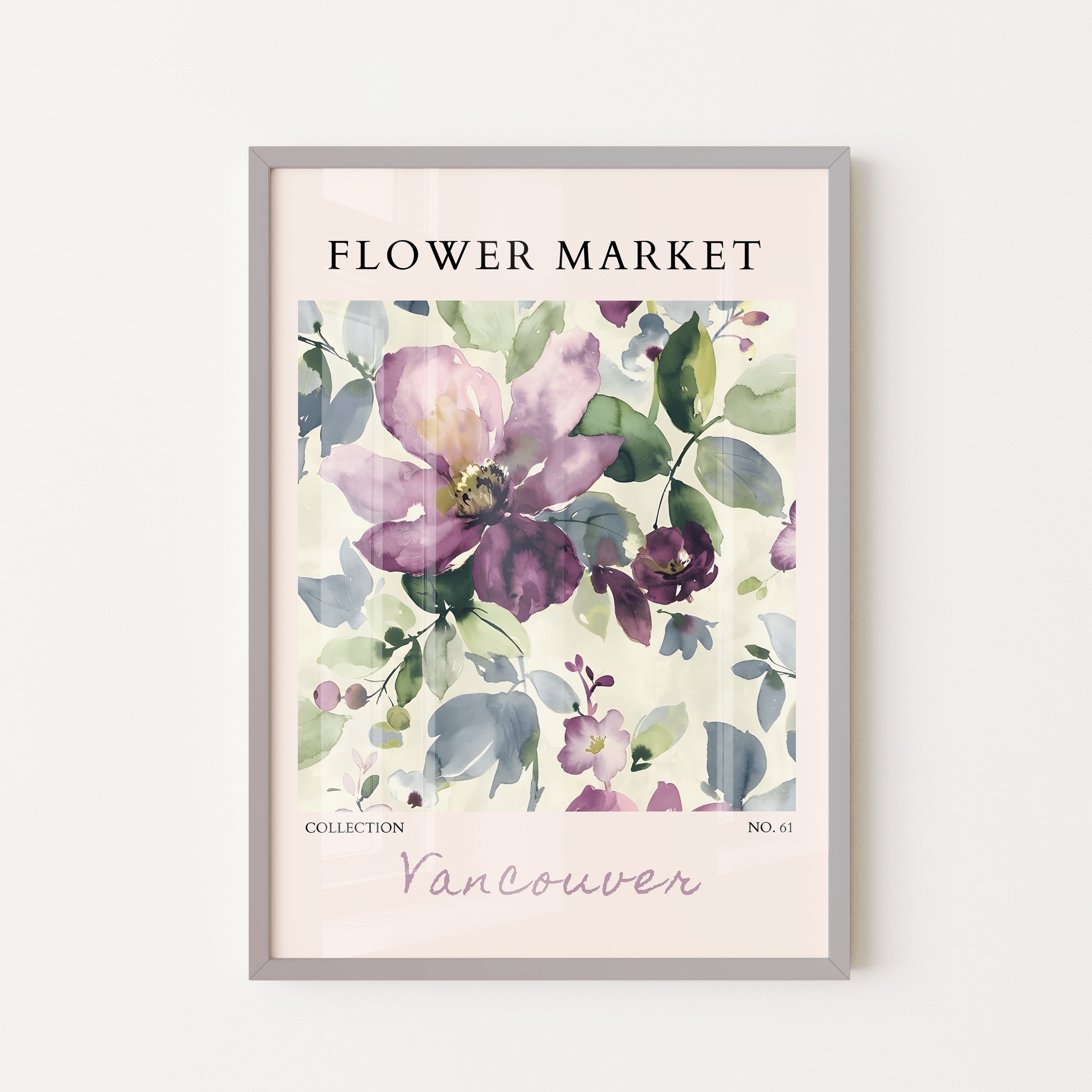 Vancouver Floral Watercolor Bloom