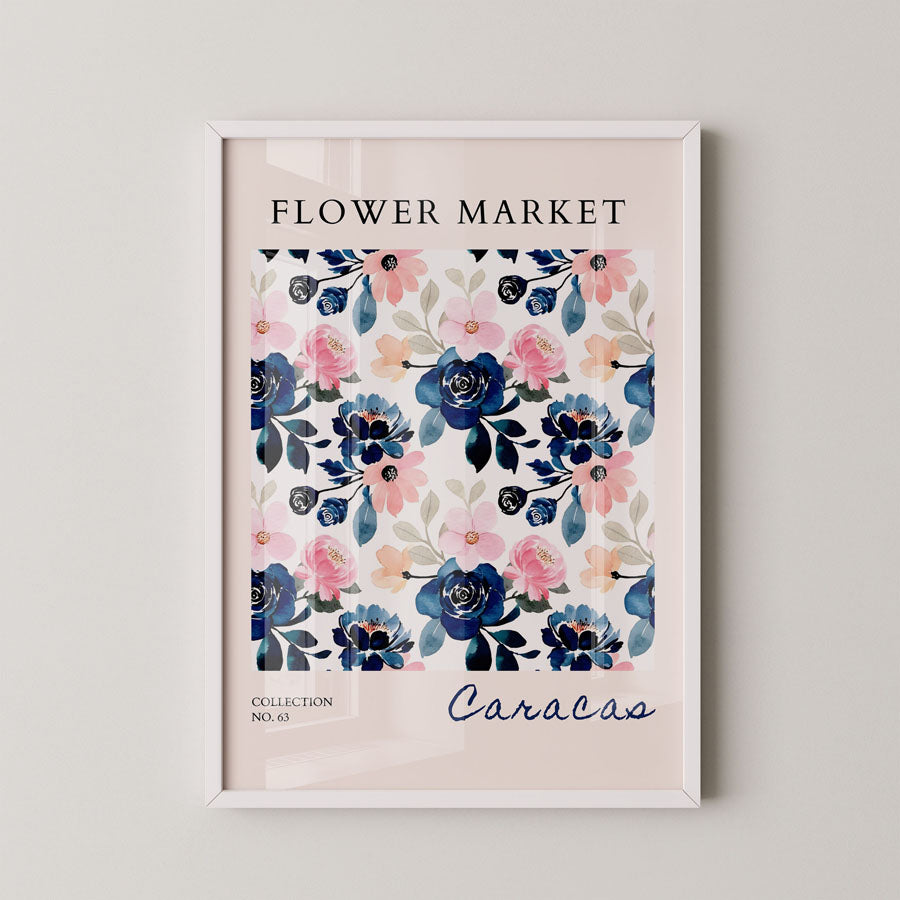 Caracas Floral Rhythm Contrast