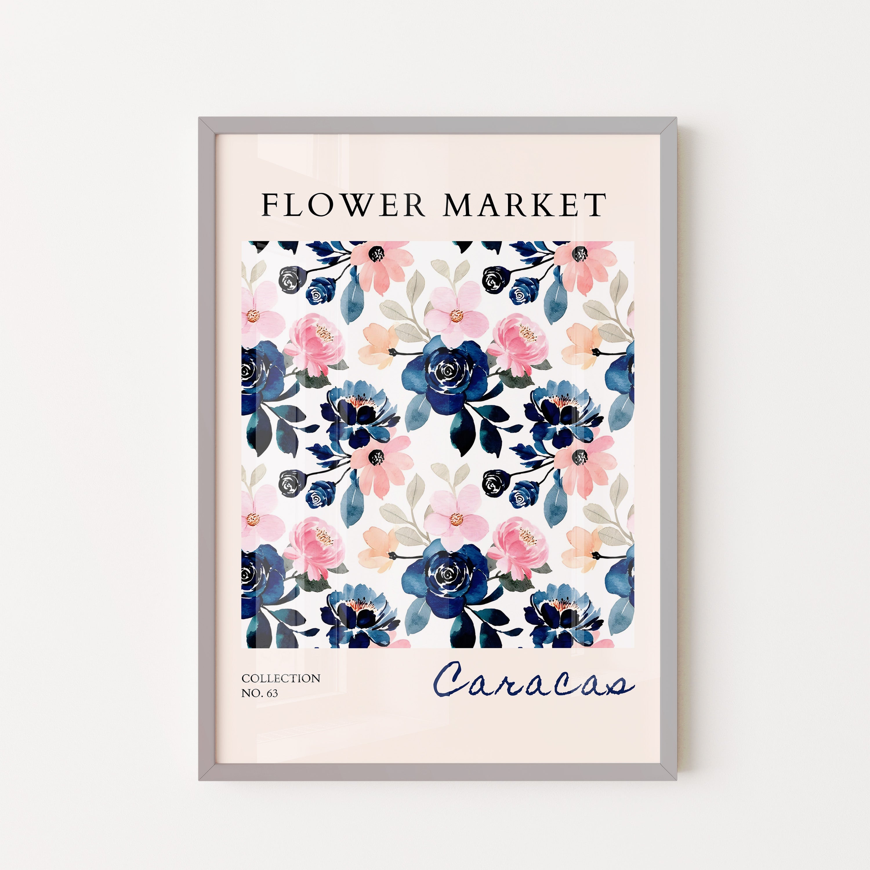 Caracas Floral Rhythm Contrast