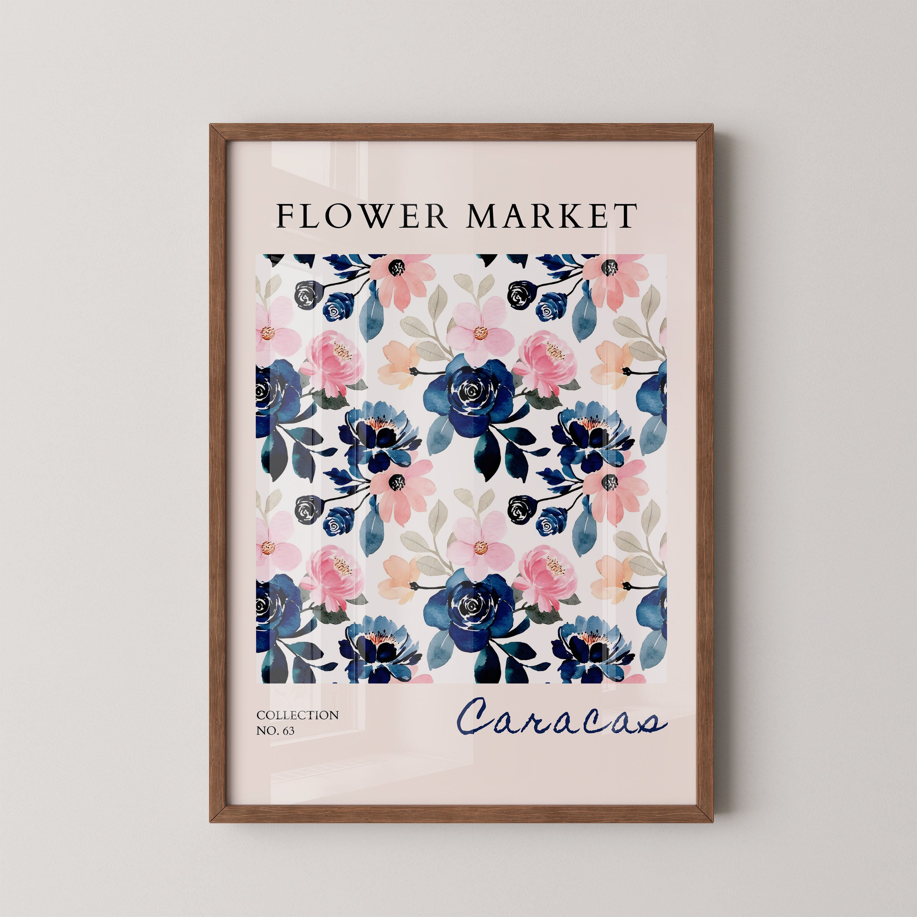 Caracas Floral Rhythm Contrast