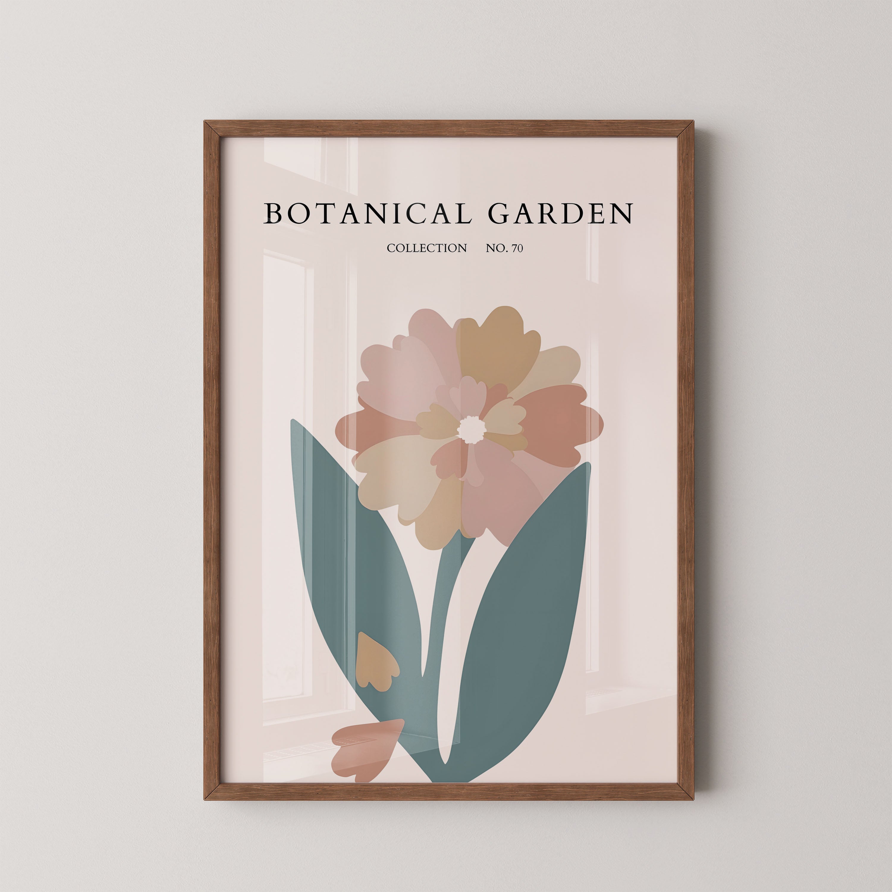 Soft Vintage Floral Form