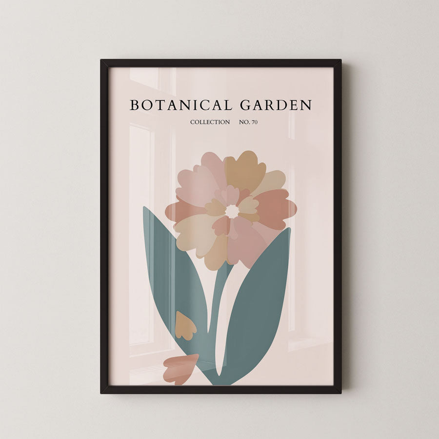 Soft Vintage Floral Form