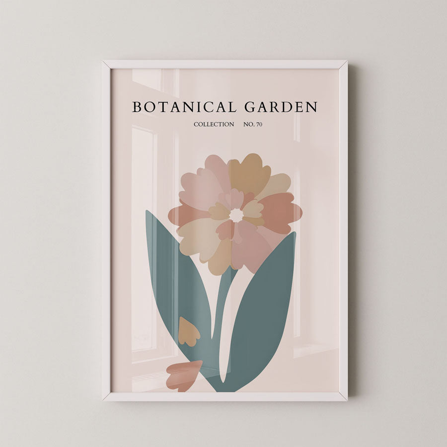 Soft Vintage Floral Form
