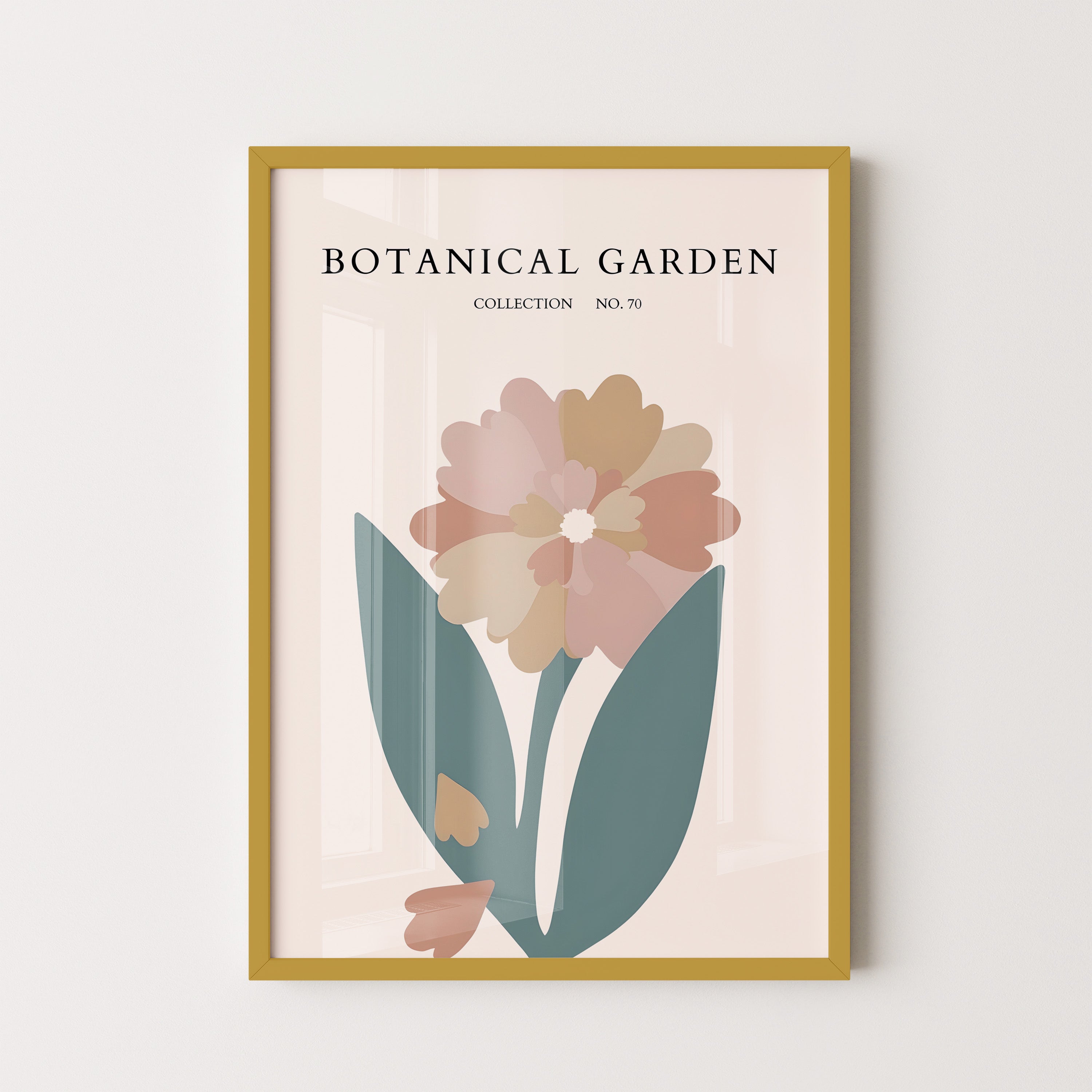 Soft Vintage Floral Form
