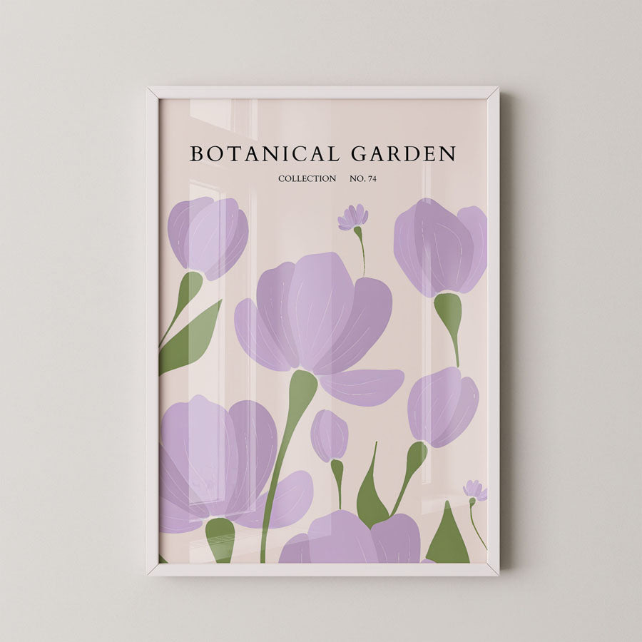 Pastel Minimal Floral Bloom