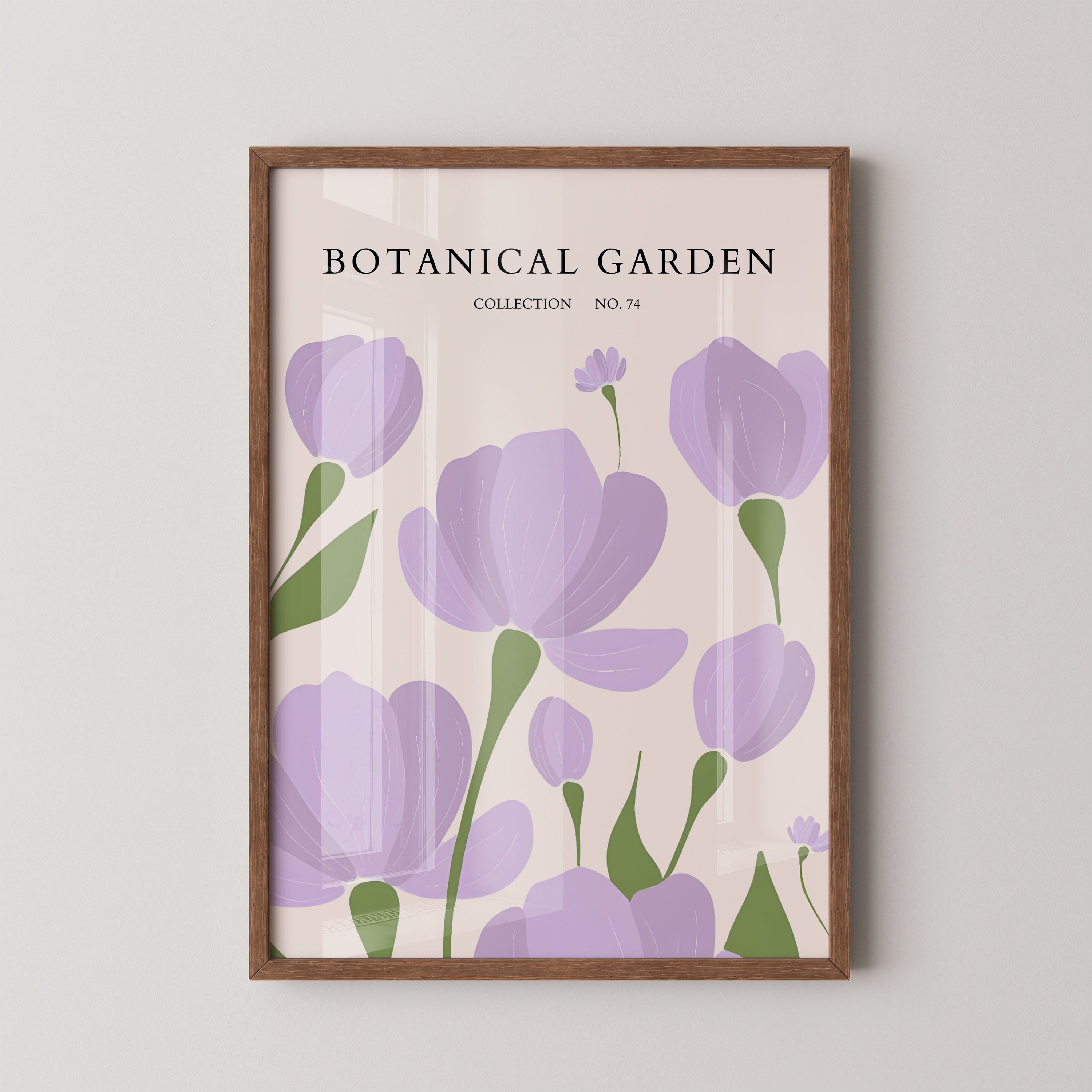 Pastel Minimal Floral Bloom