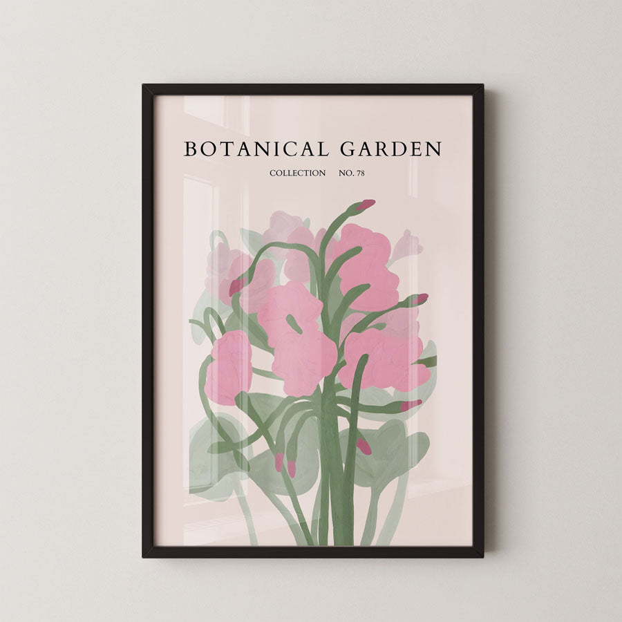 Soft Blush Floral Composition