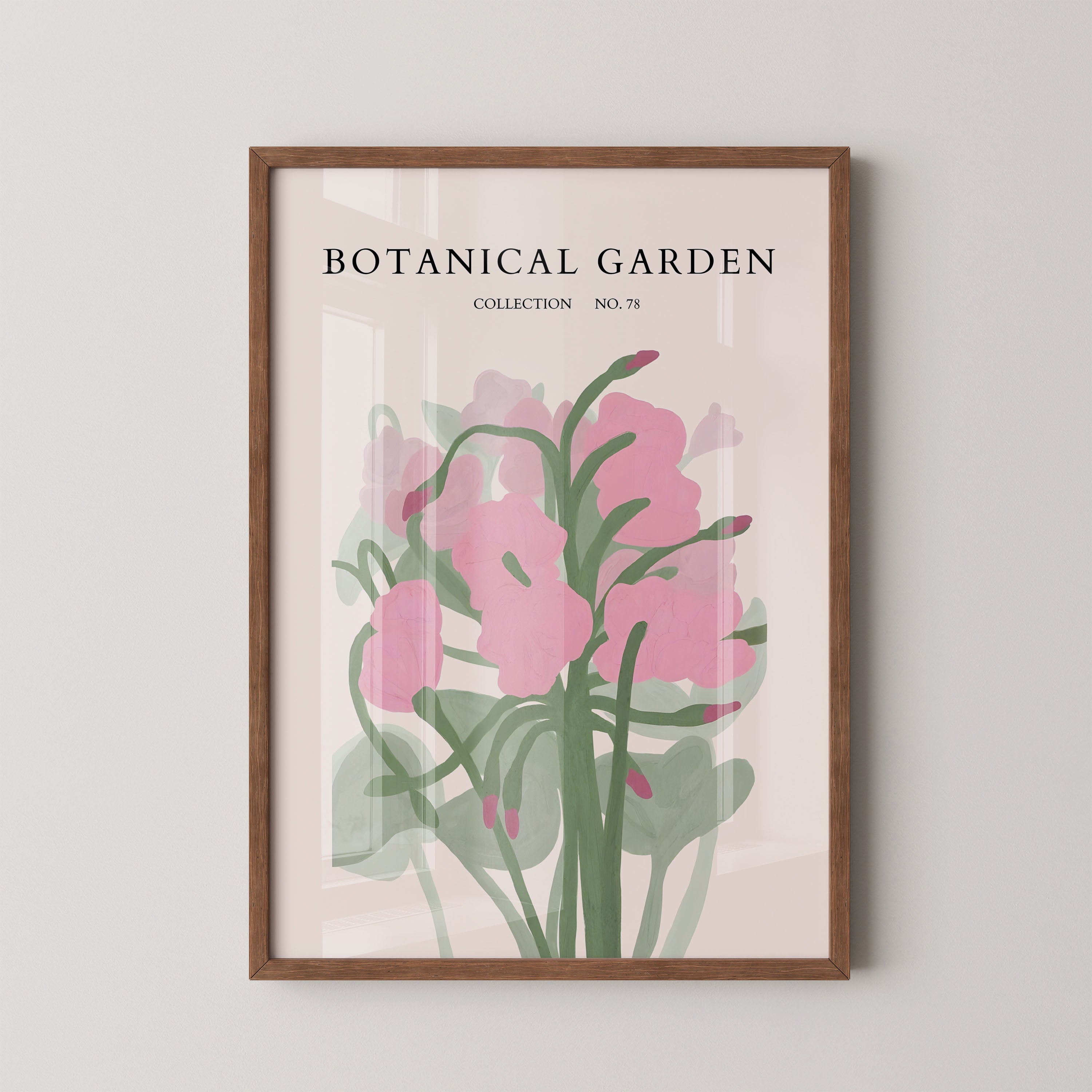 Soft Blush Floral Composition