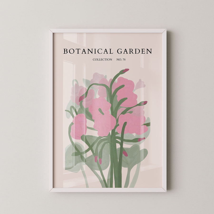 Soft Blush Floral Composition