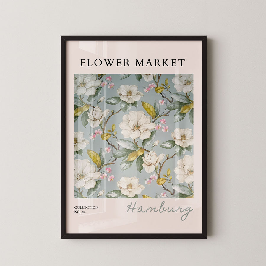 Soft Botanical Floral Pattern