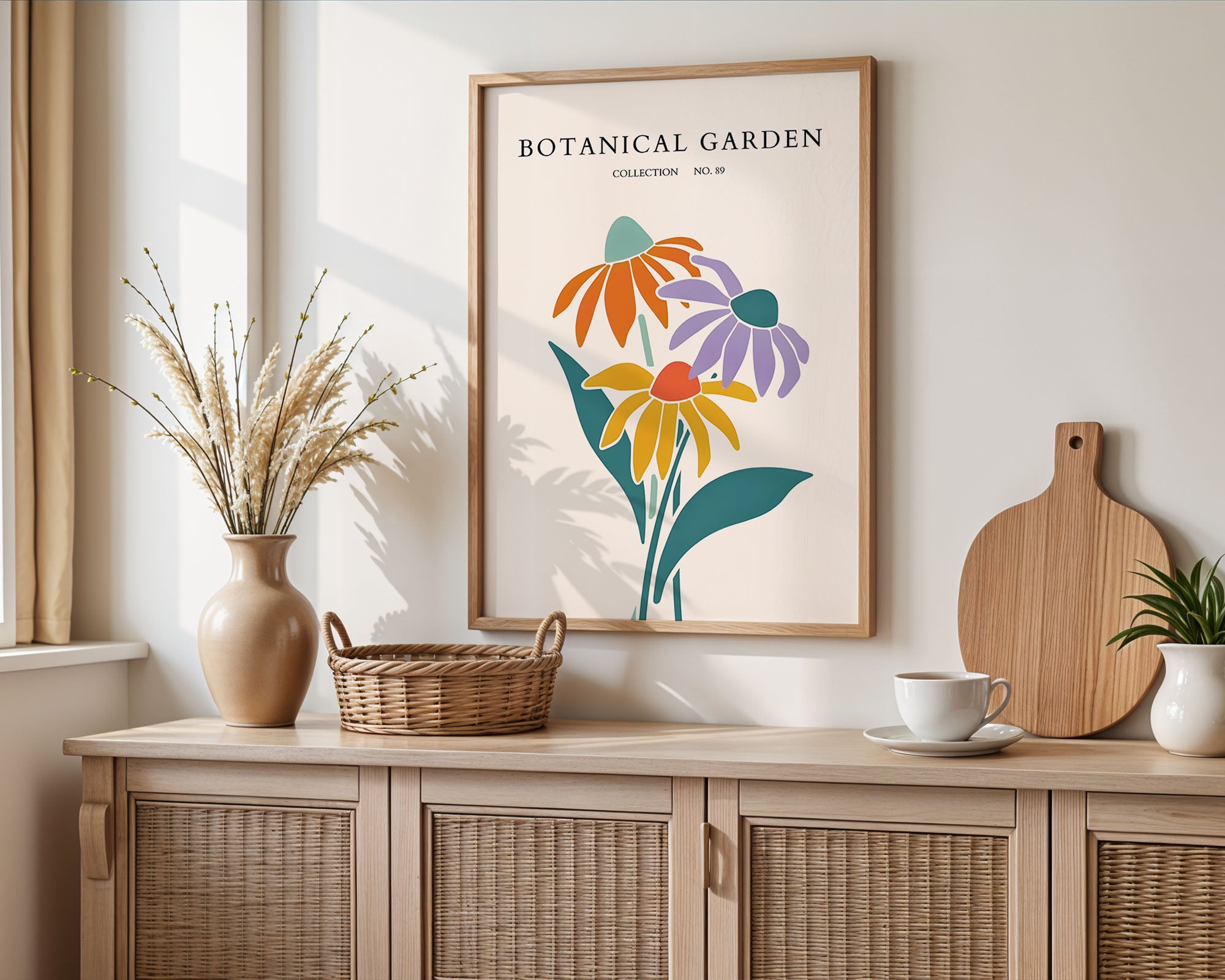 Modern Floral Composition