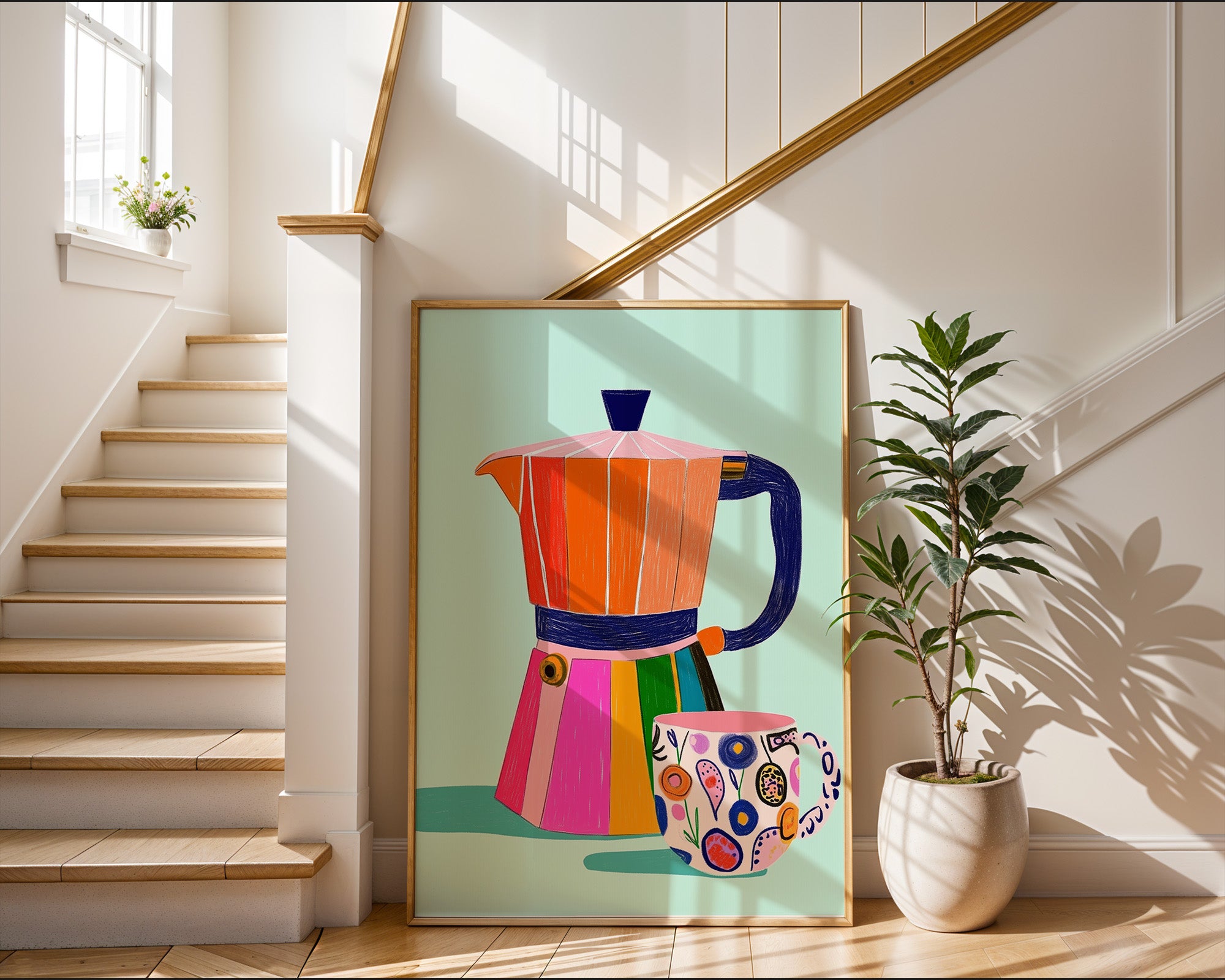 Colorful Morning Brew