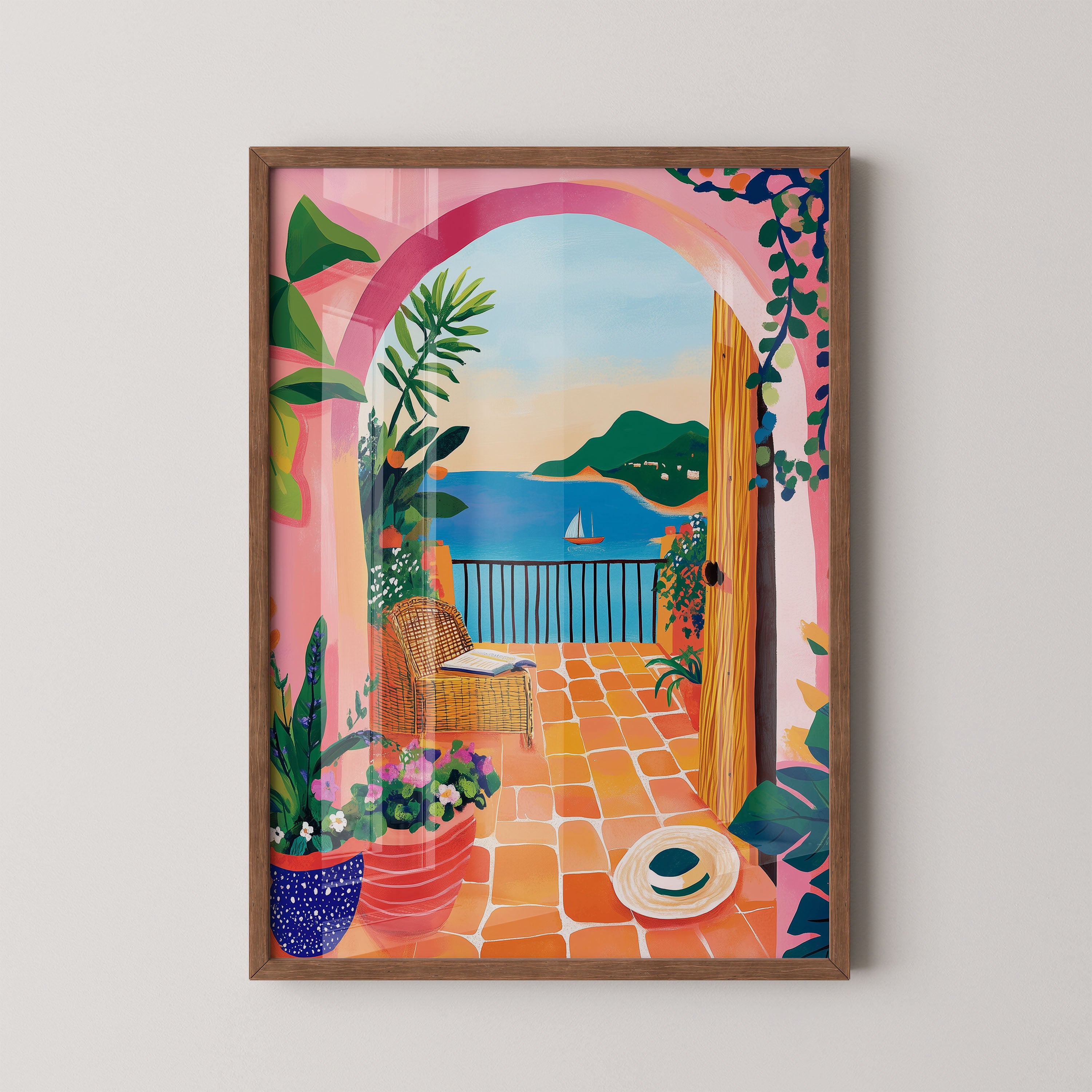 Coastal Archway With Sea View