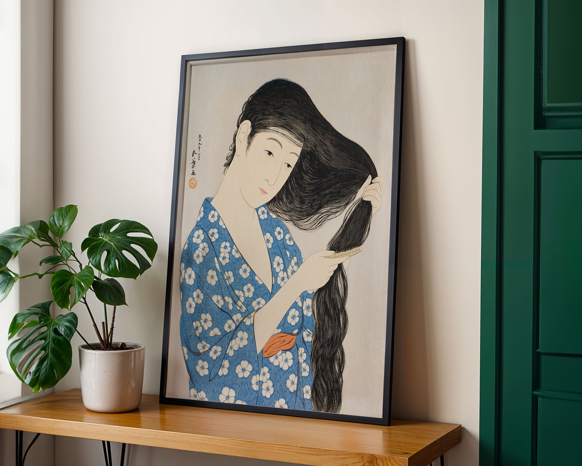 Morning Ritual In Blue