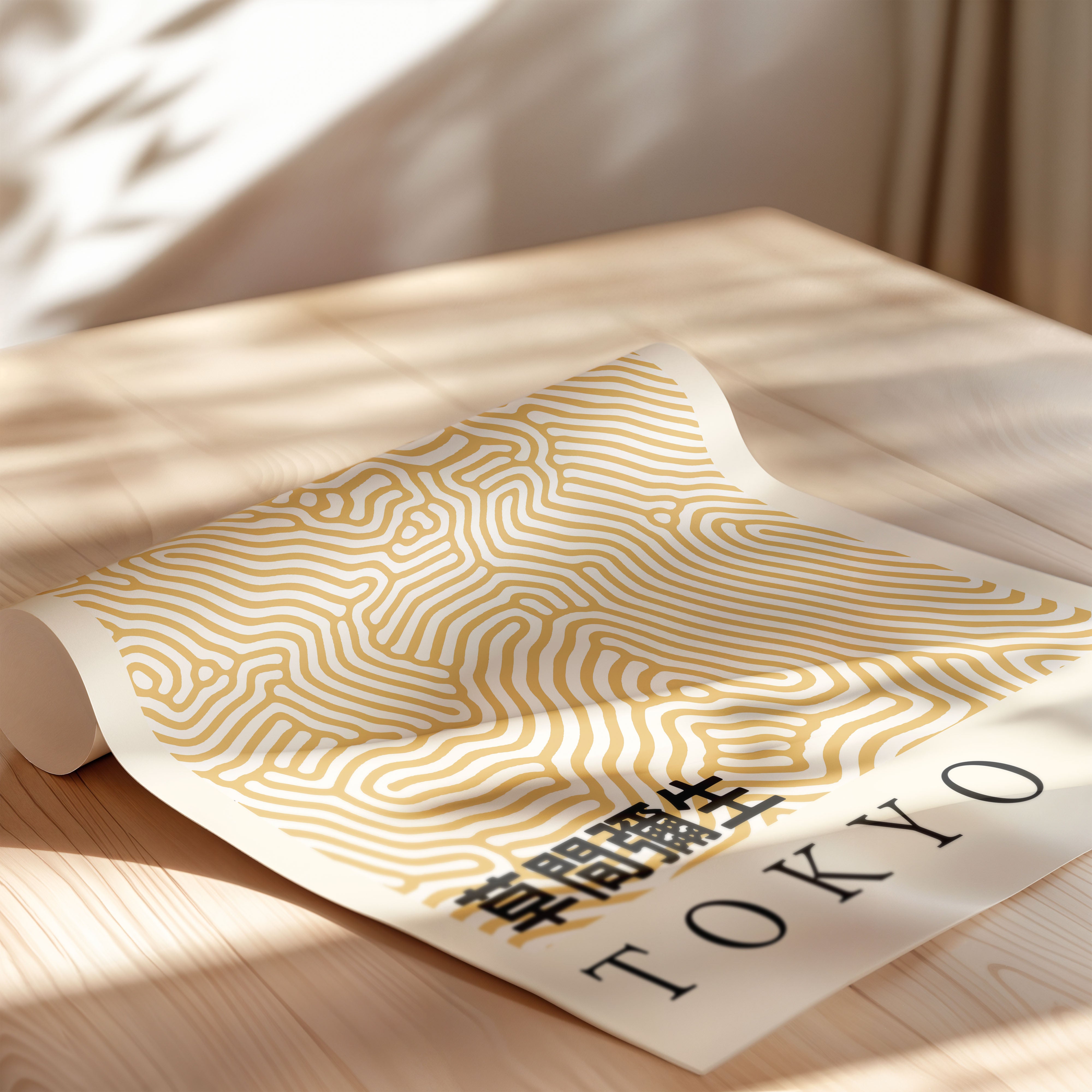 Japanese Art Print – Tokyo Pattern Exhibition Poster