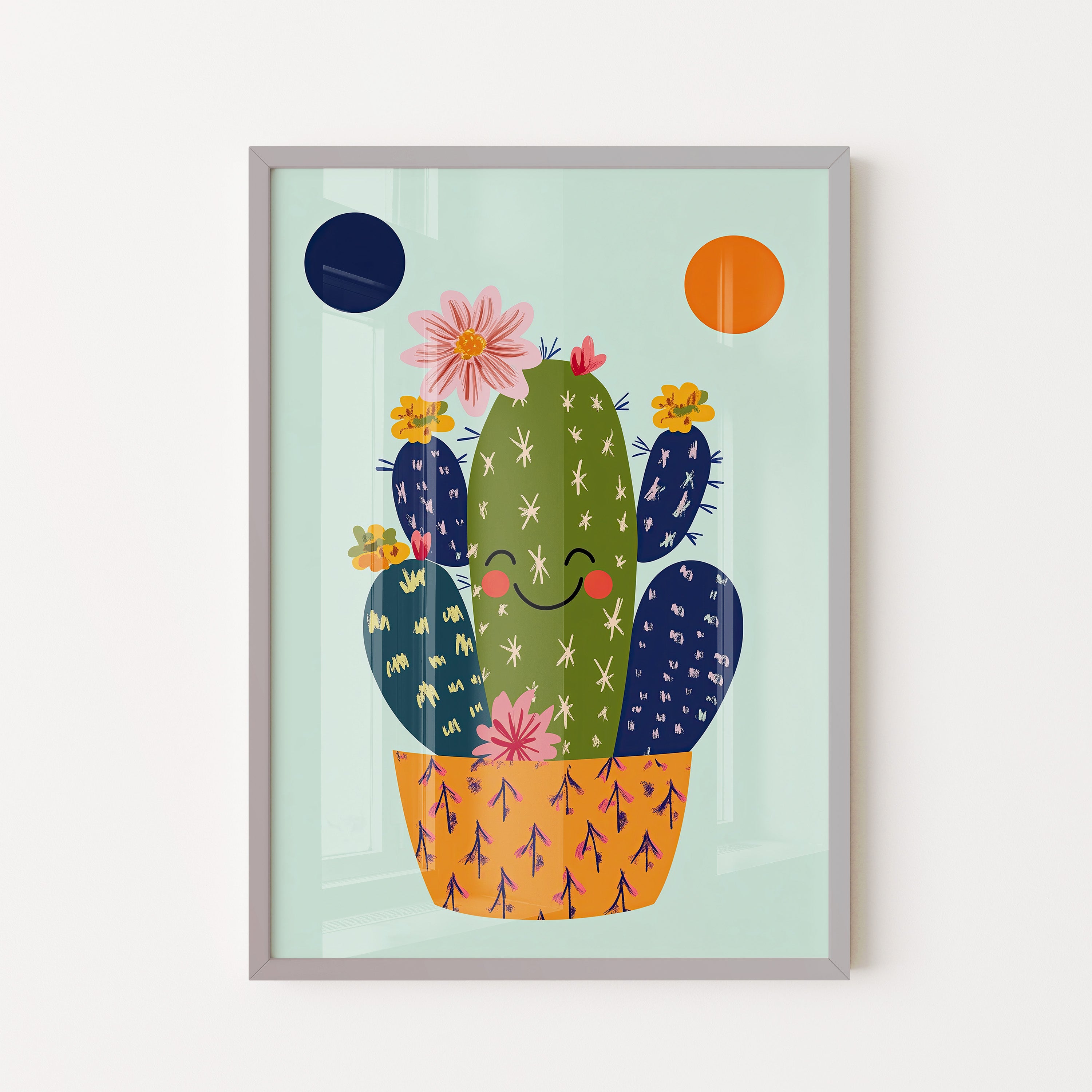 Sunny Cactus Smile