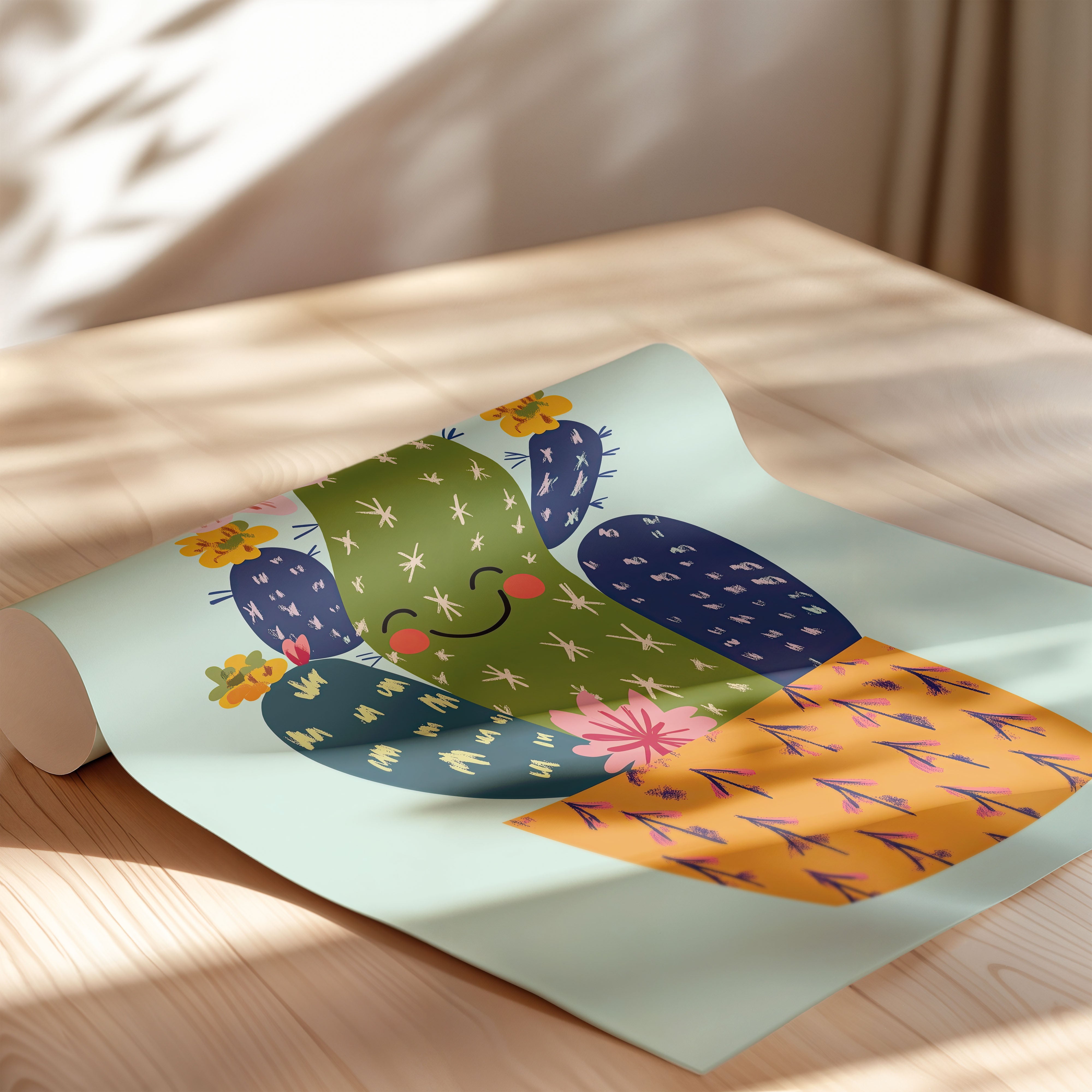 Sunny Cactus Smile