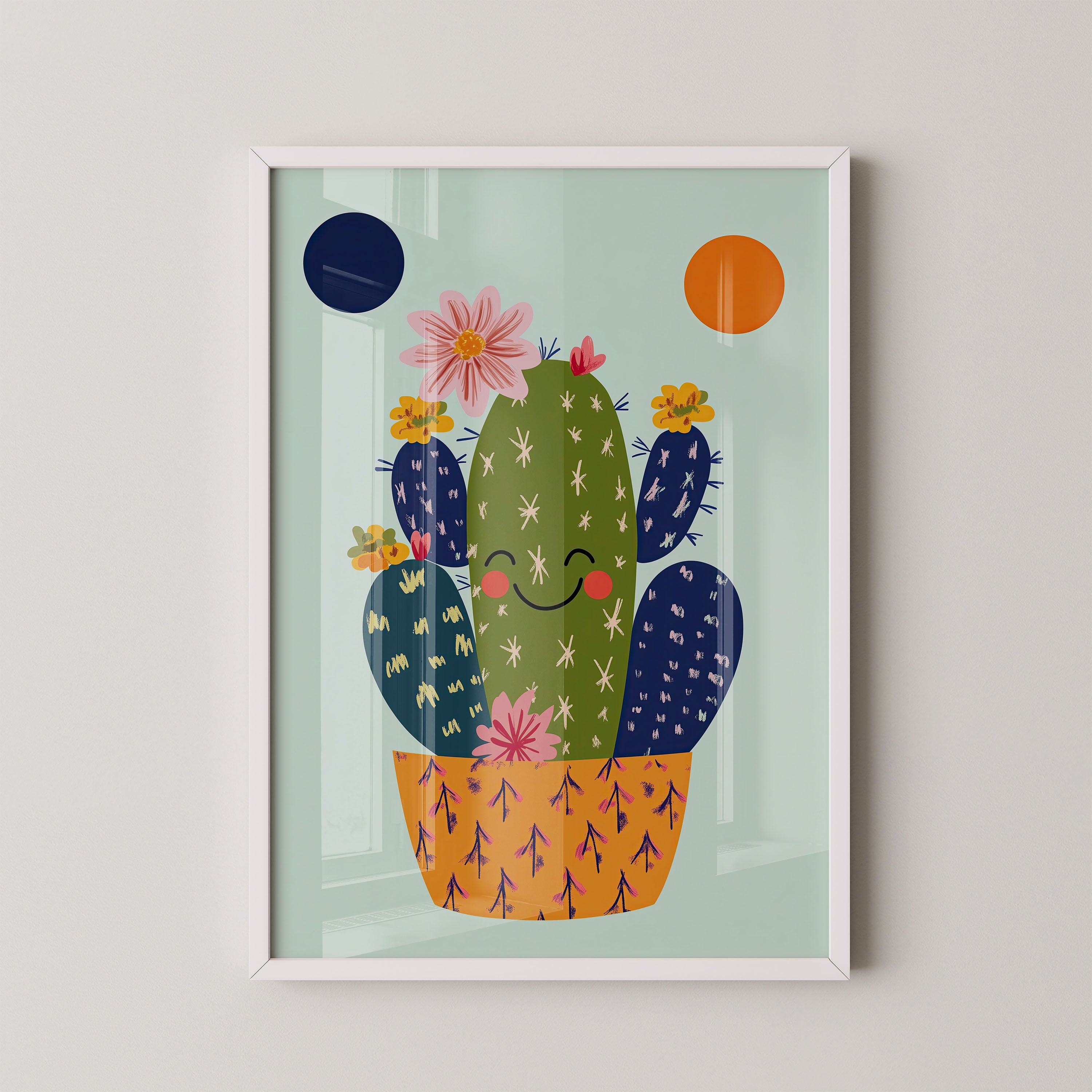 Sunny Cactus Smile