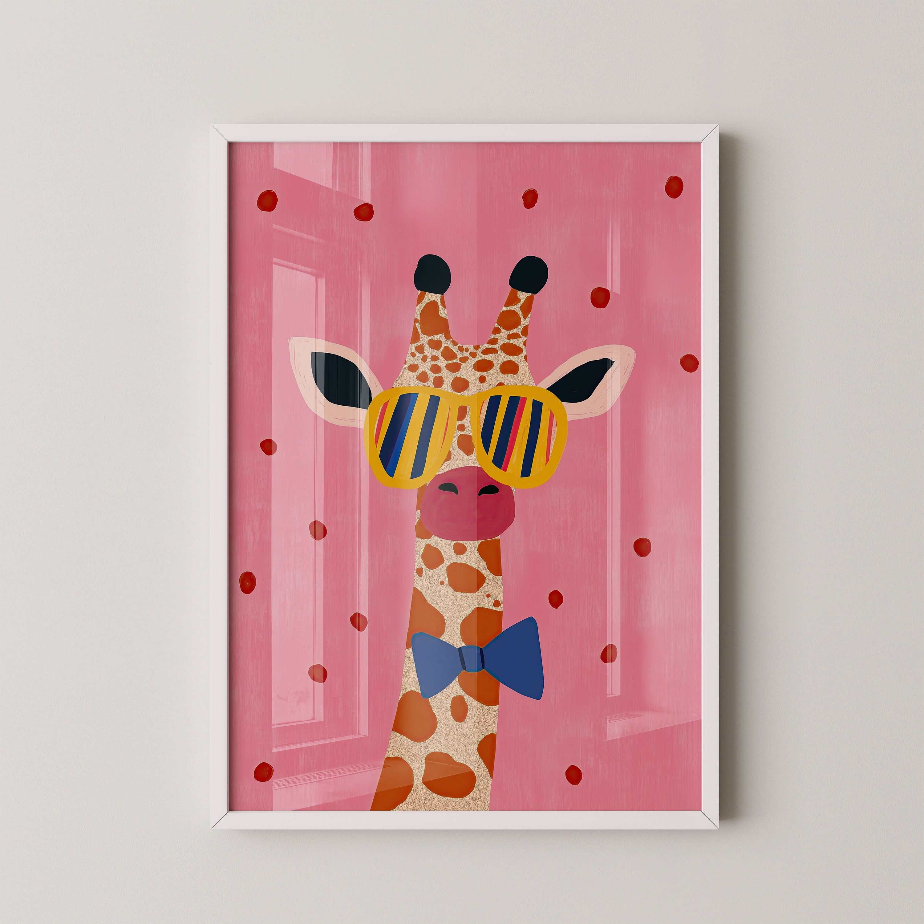 Rainbow Shades Giraffe