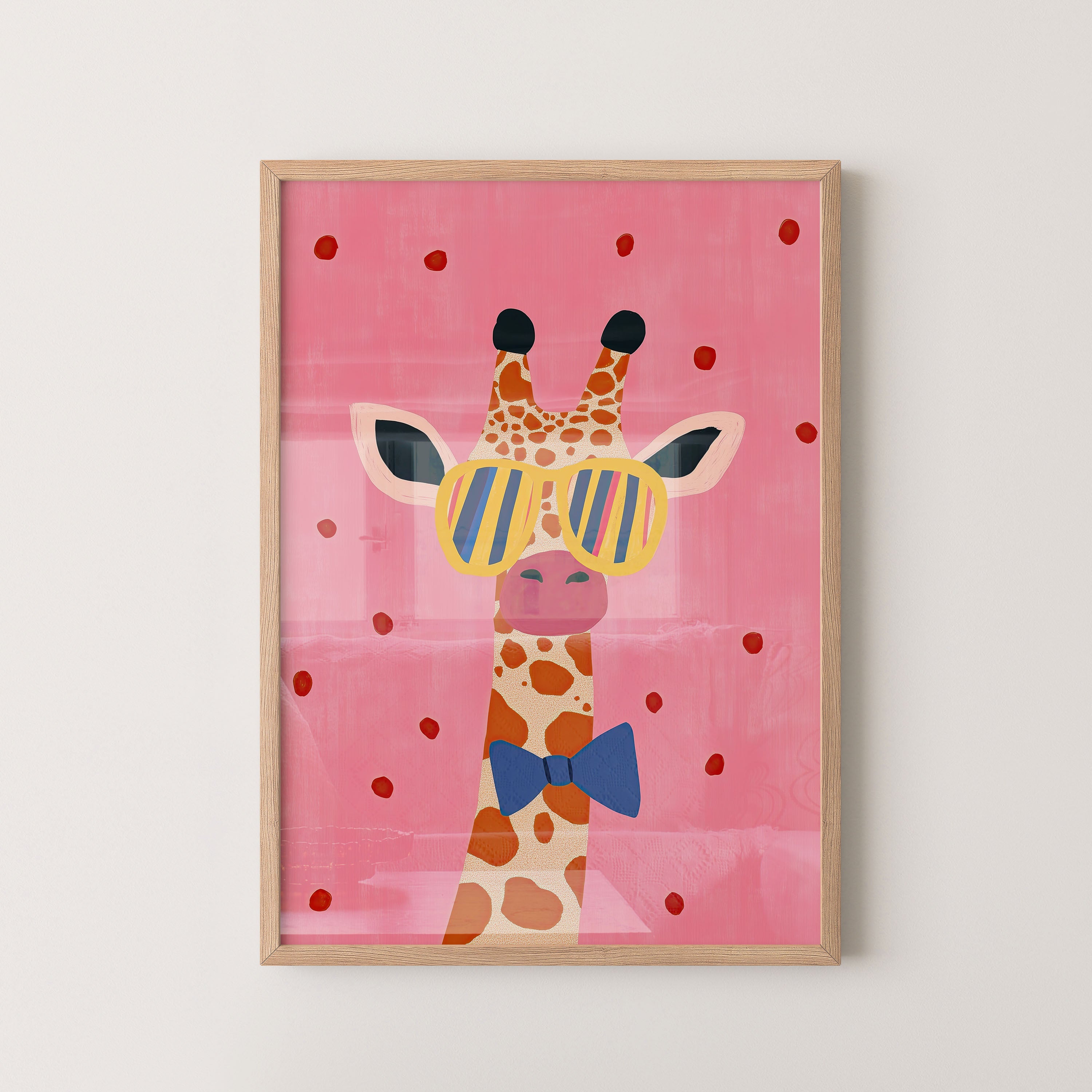 Rainbow Shades Giraffe
