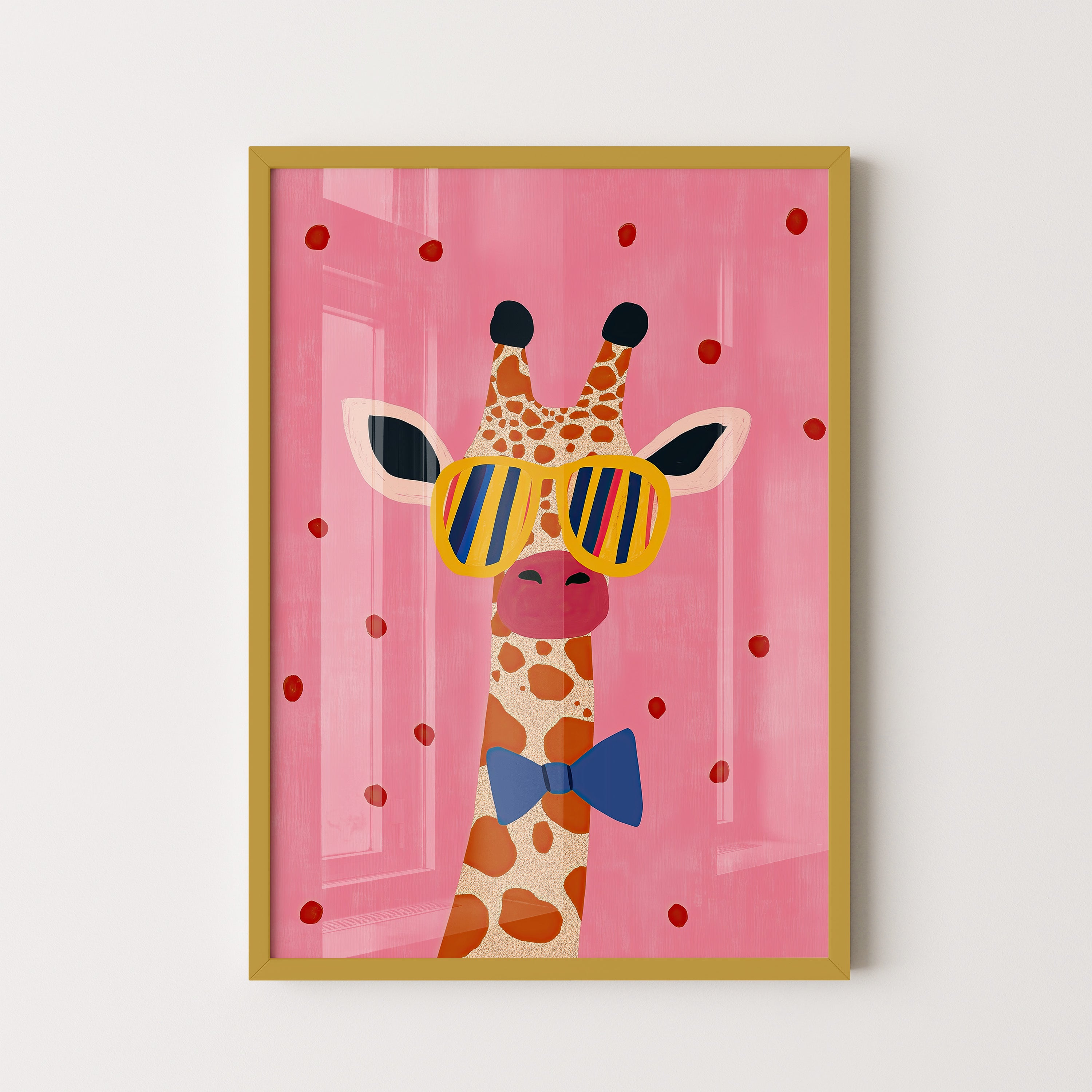 Rainbow Shades Giraffe
