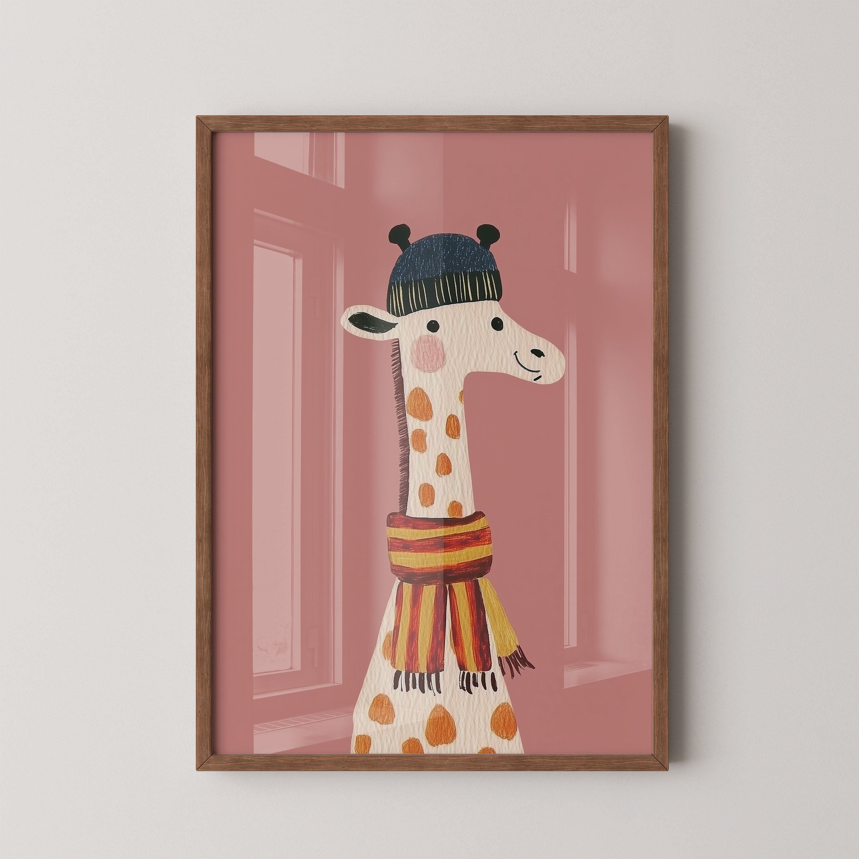 Cozy Giraffe Morning