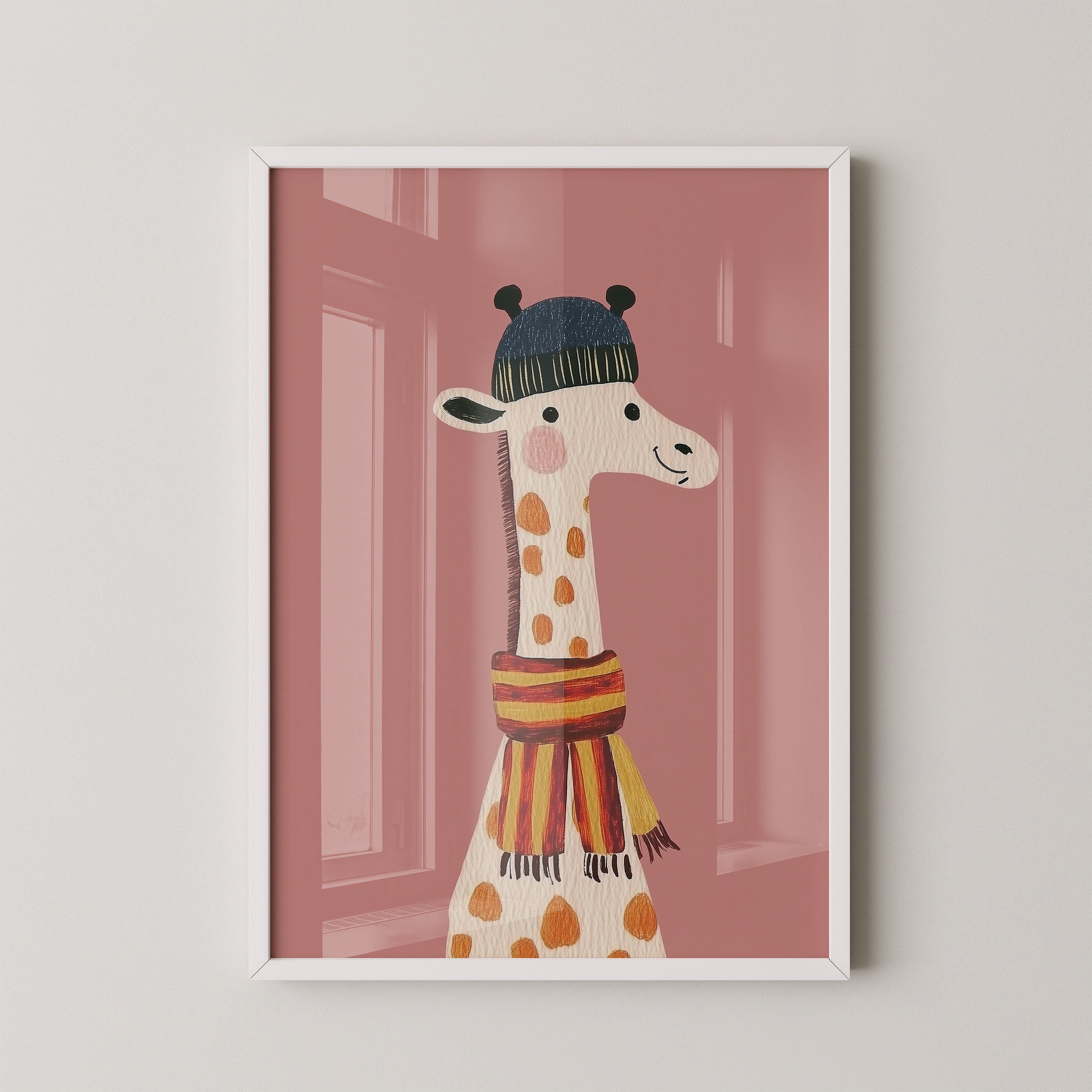 Cozy Giraffe Morning