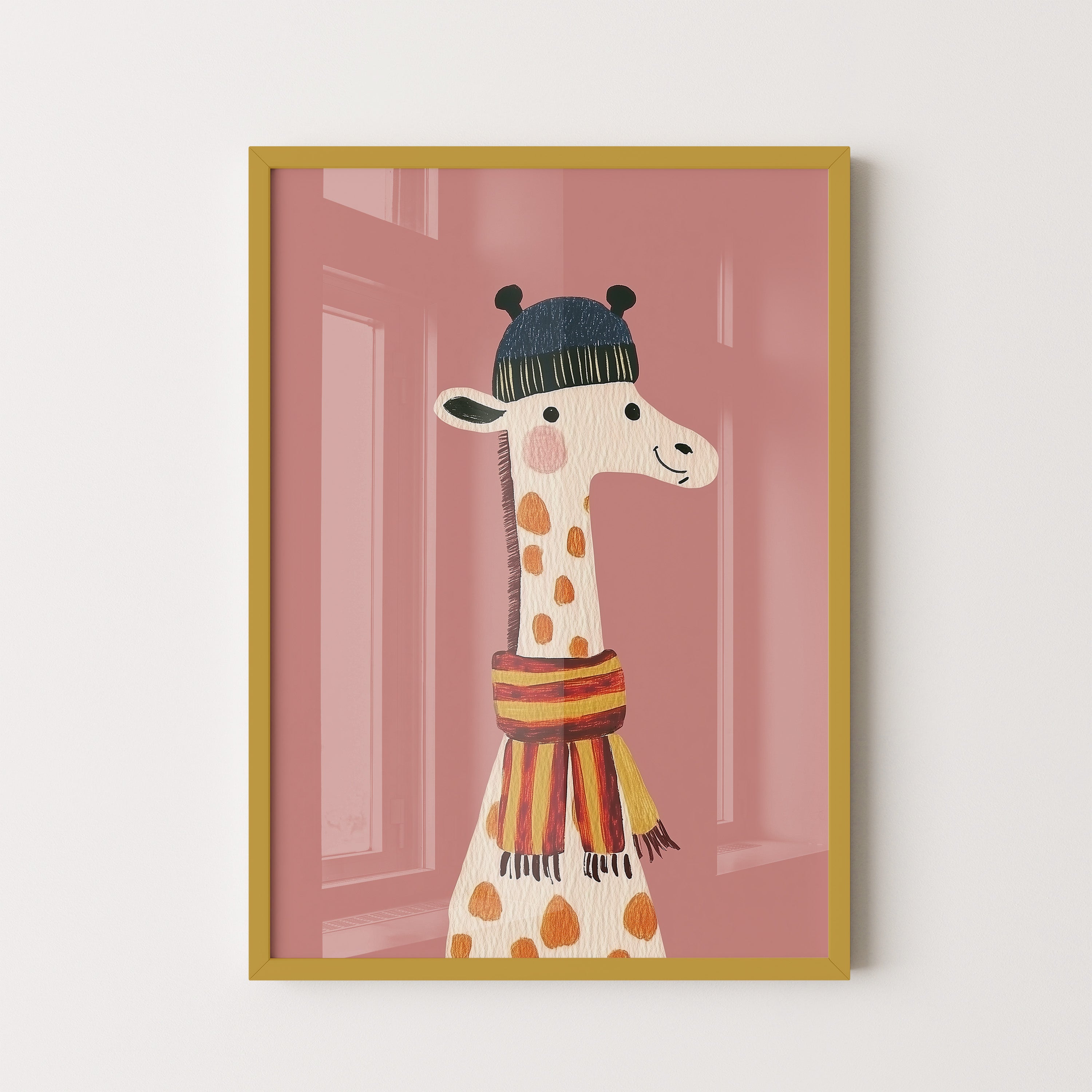 Cozy Giraffe Morning