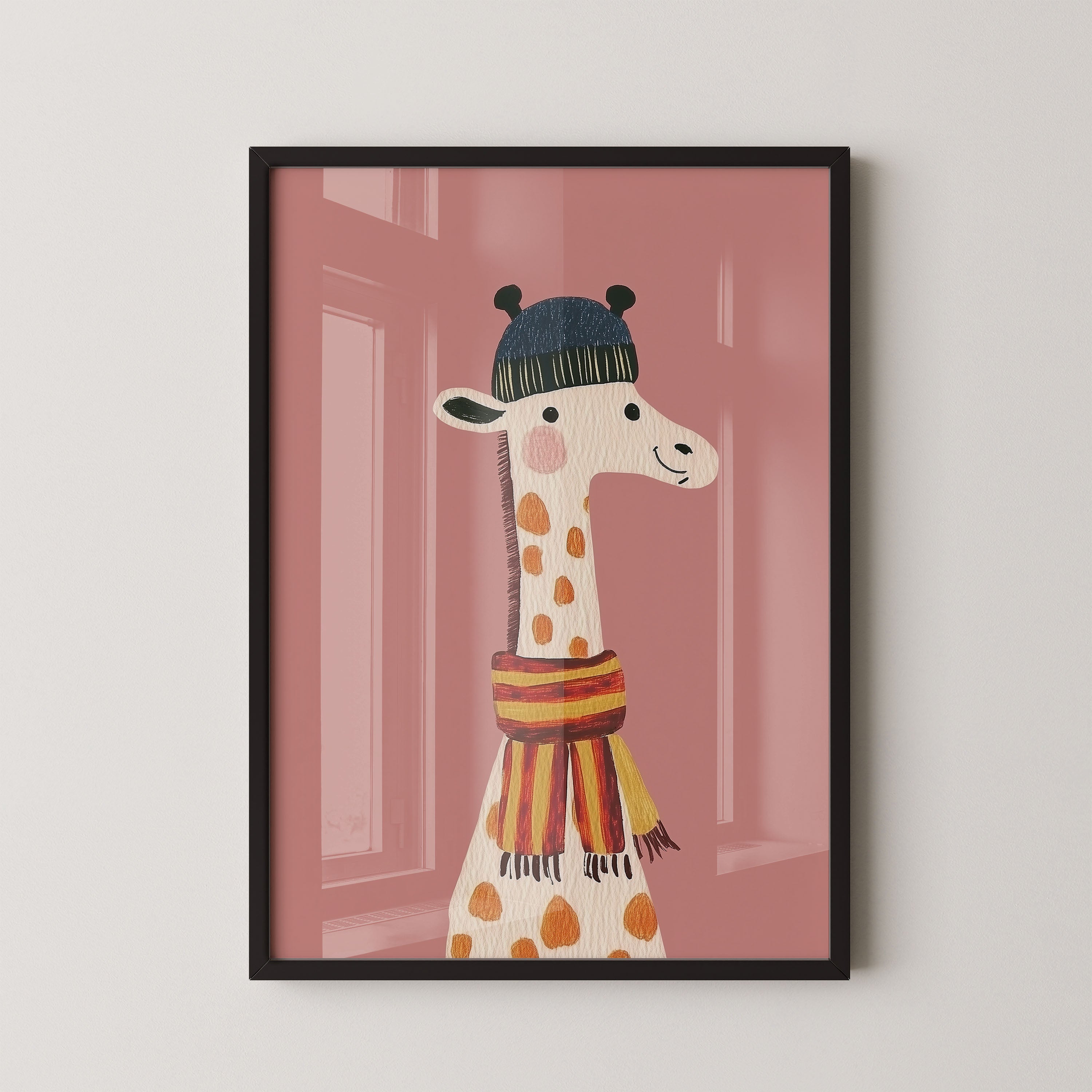 Cozy Giraffe Morning