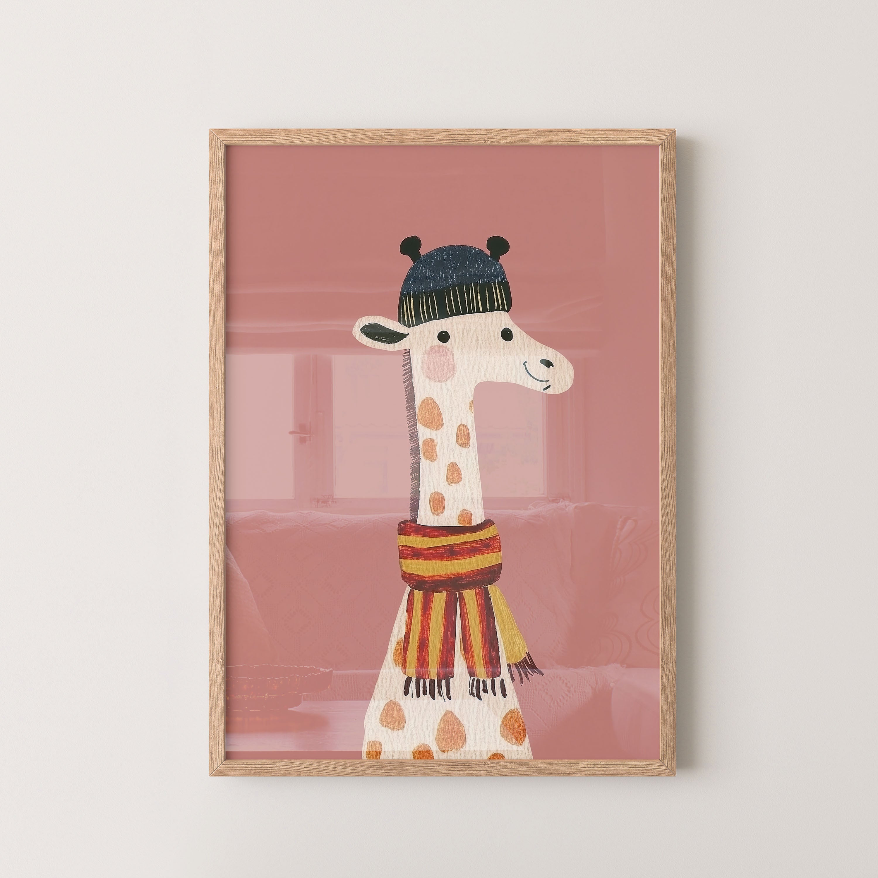 Cozy Giraffe Morning