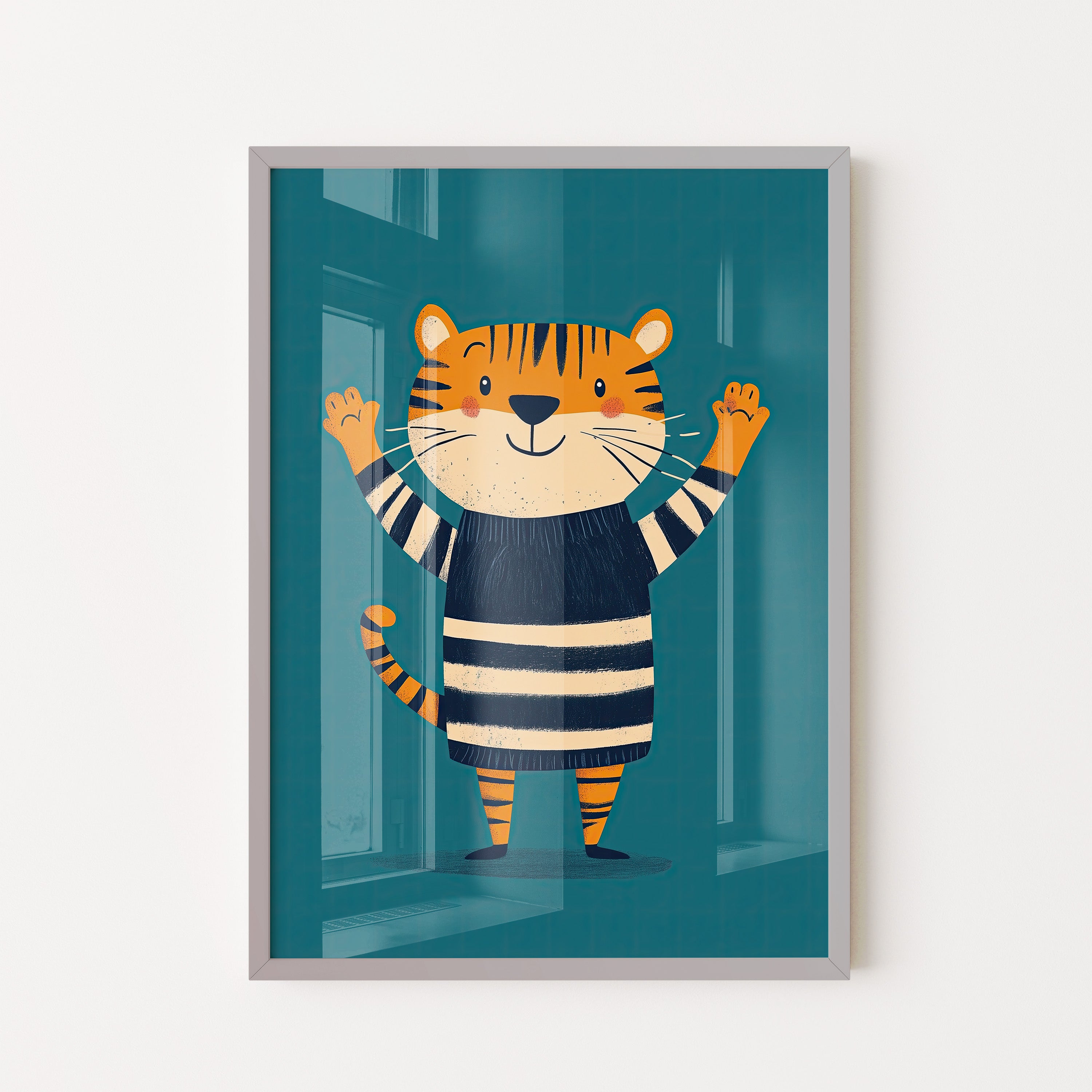 Happy Little Tiger