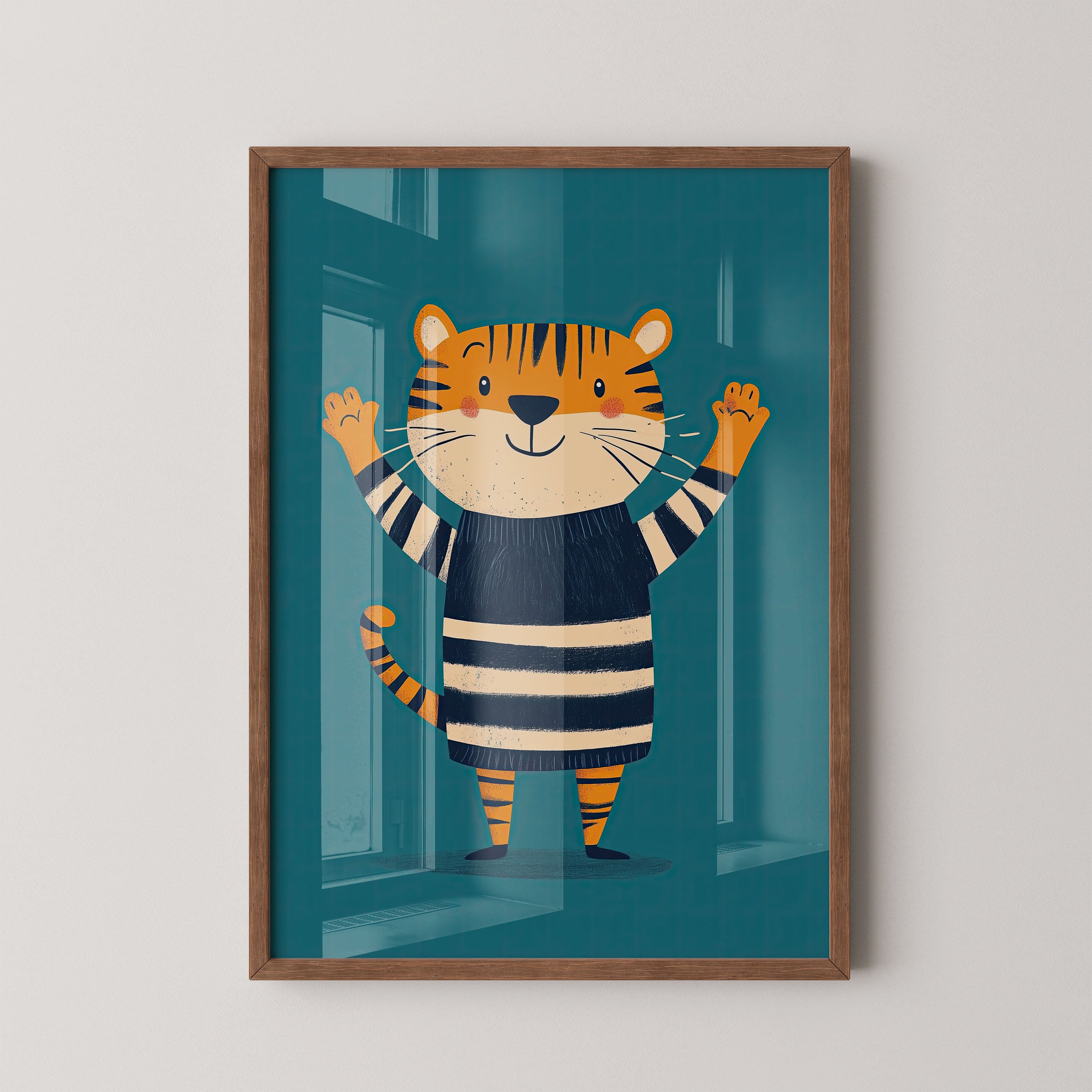 Happy Little Tiger