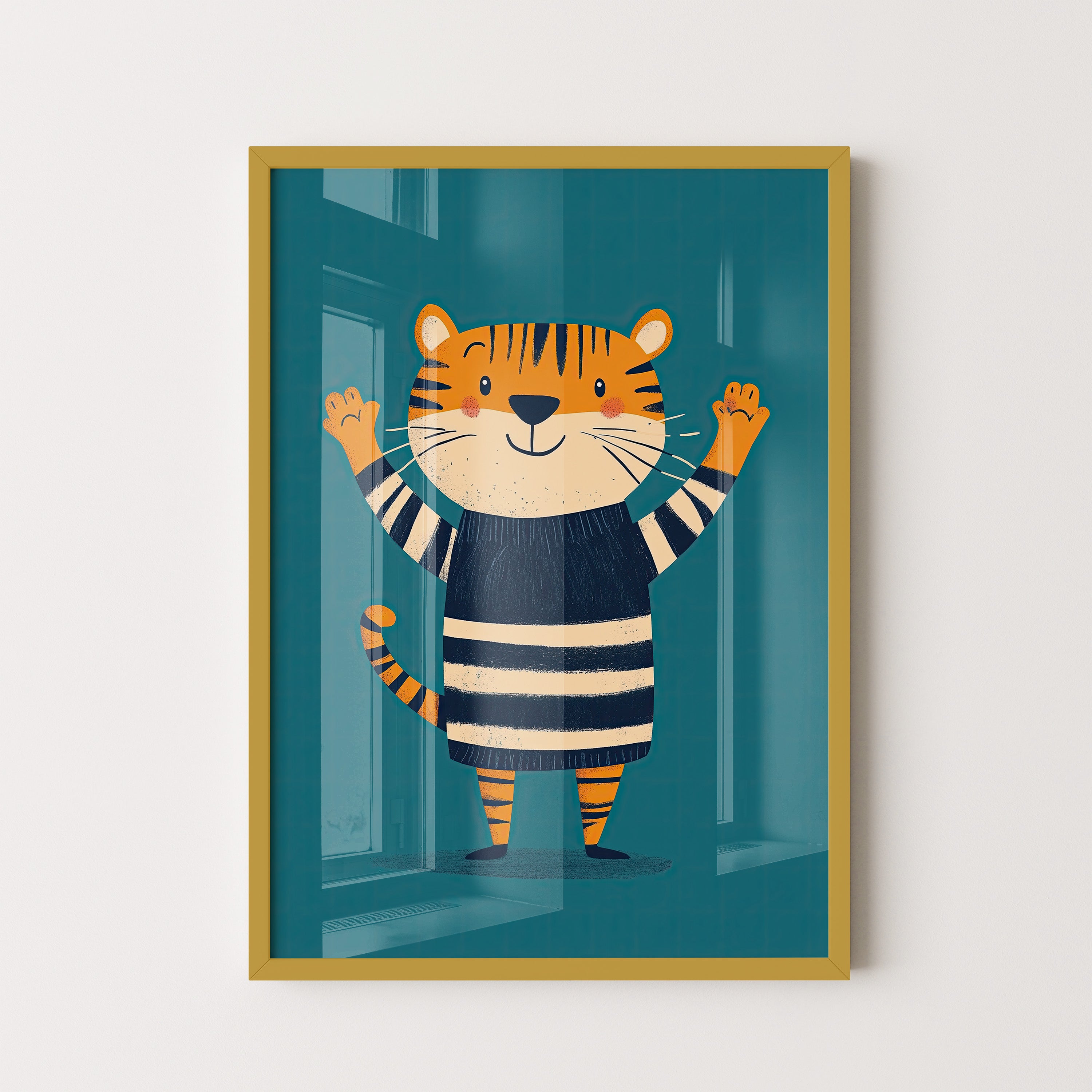 Happy Little Tiger