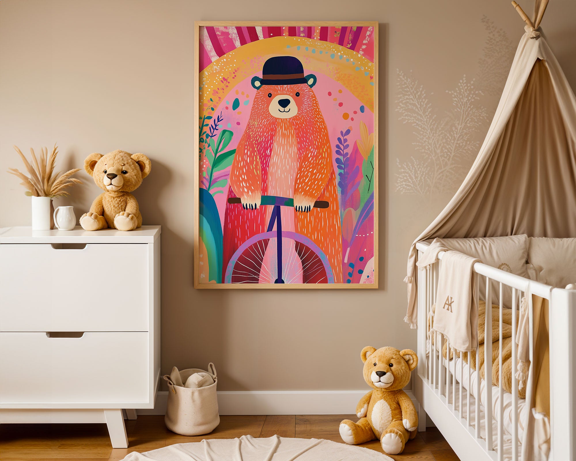 Bear On A Bicycle
