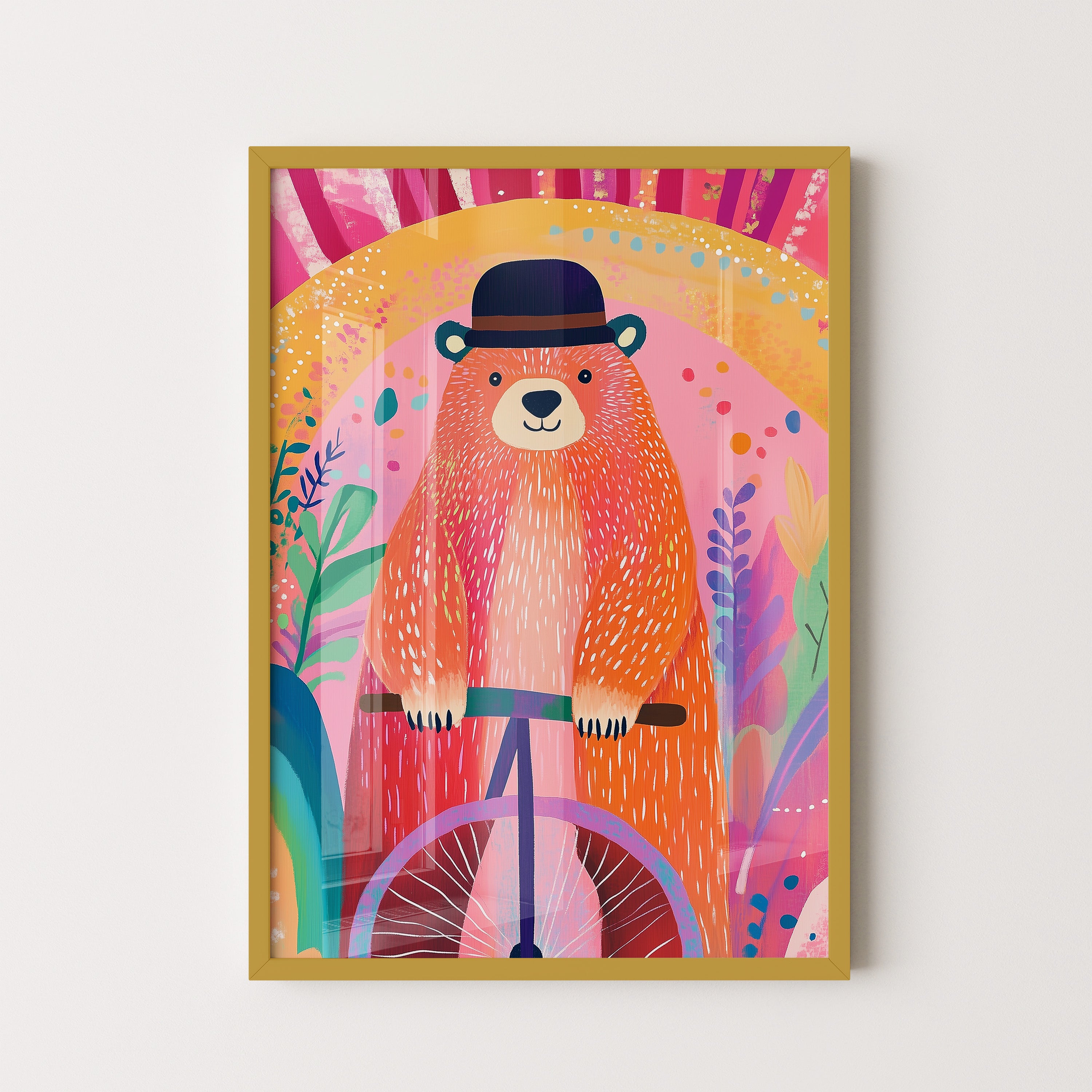 Bear On A Bicycle