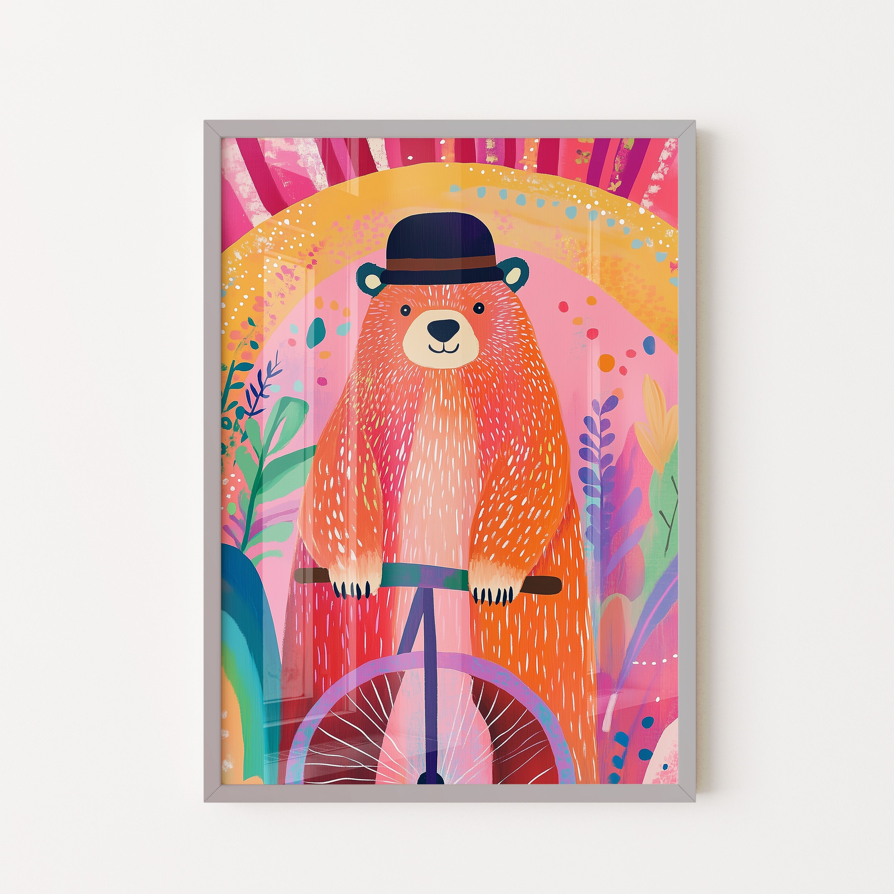 Bear On A Bicycle