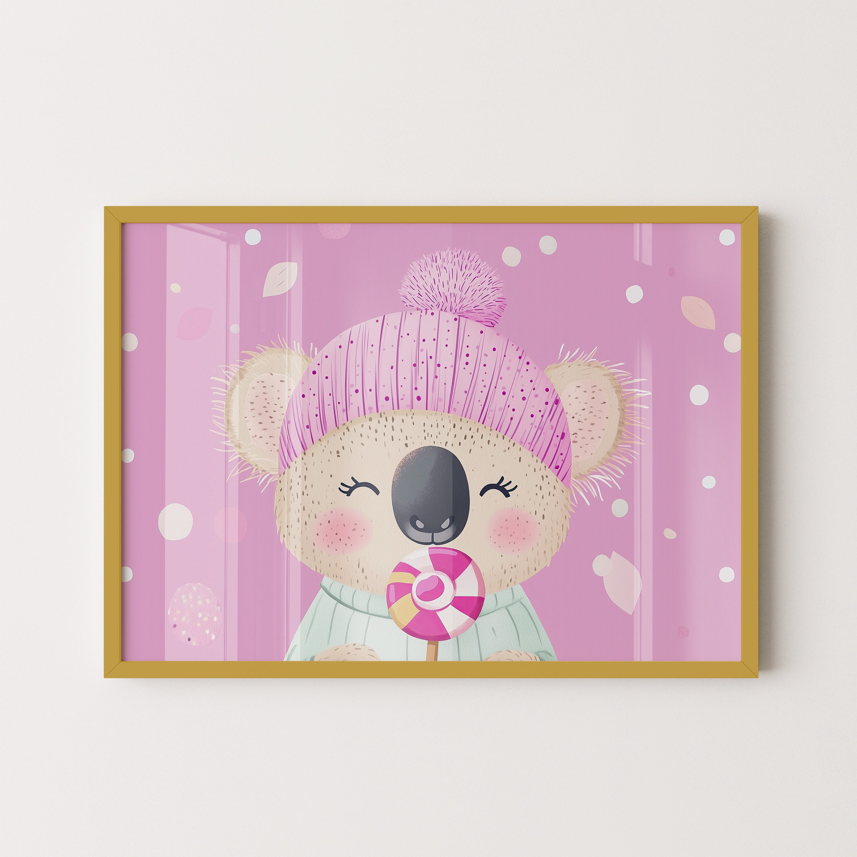 Koala With Candy Delight