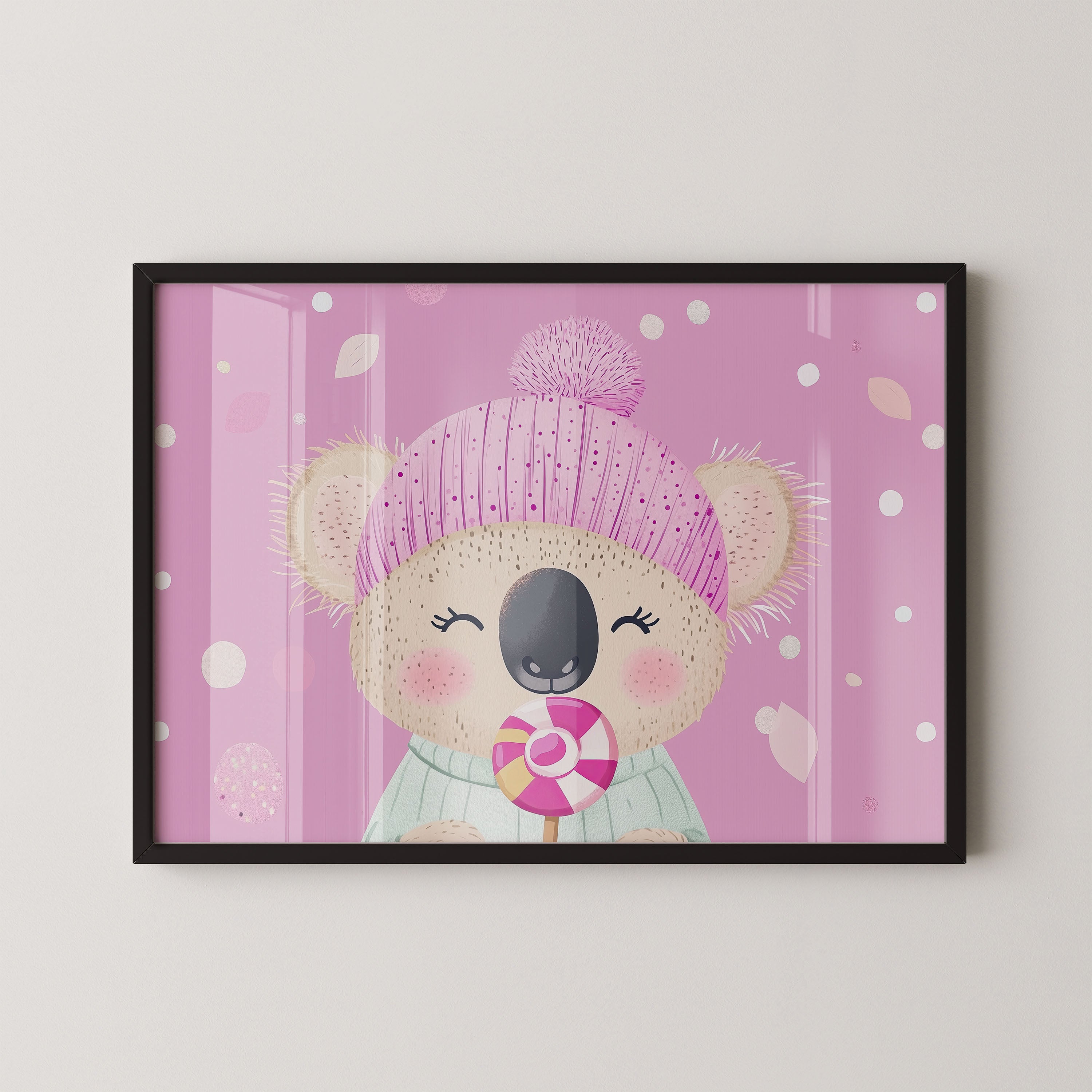 Koala With Candy Delight