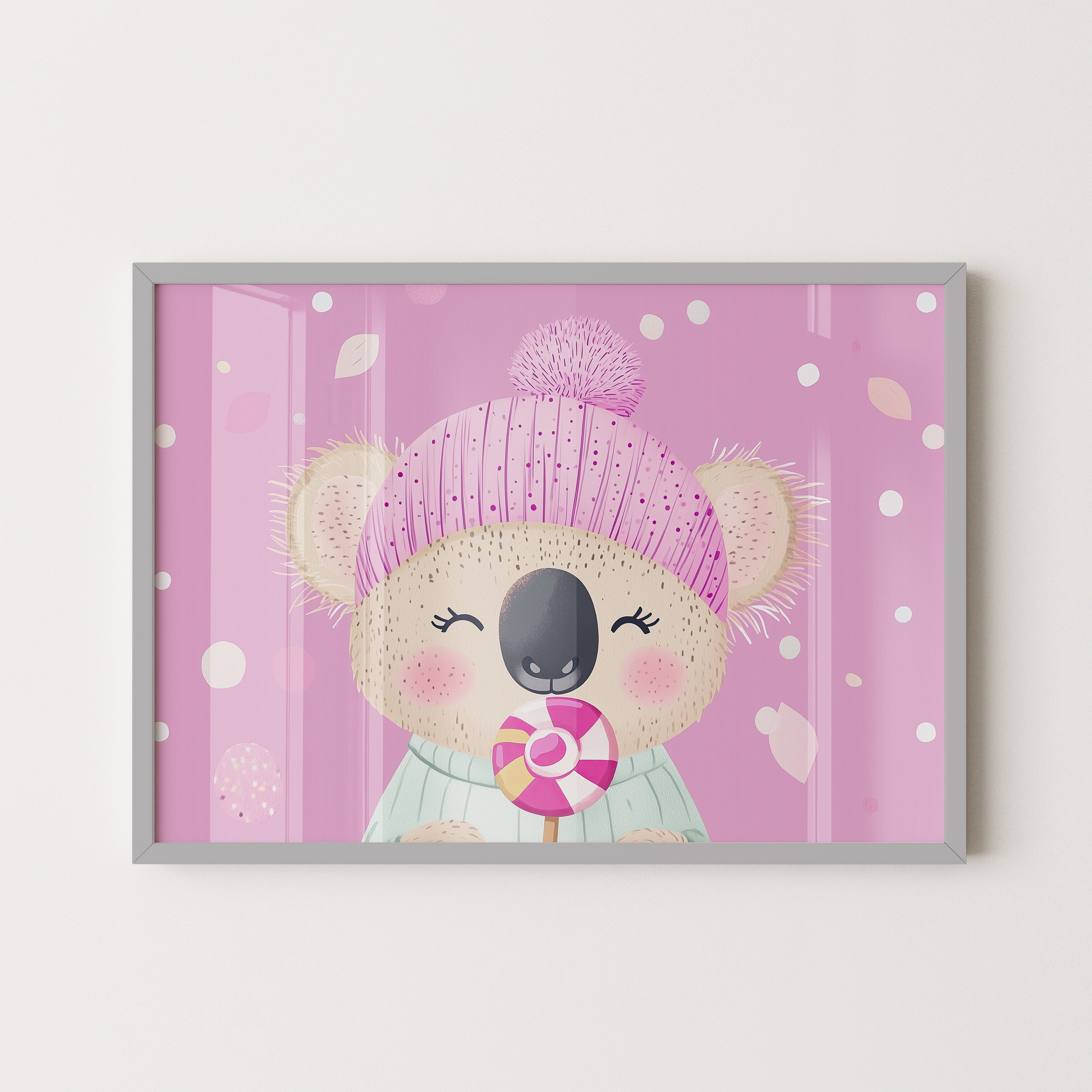 Koala With Candy Delight