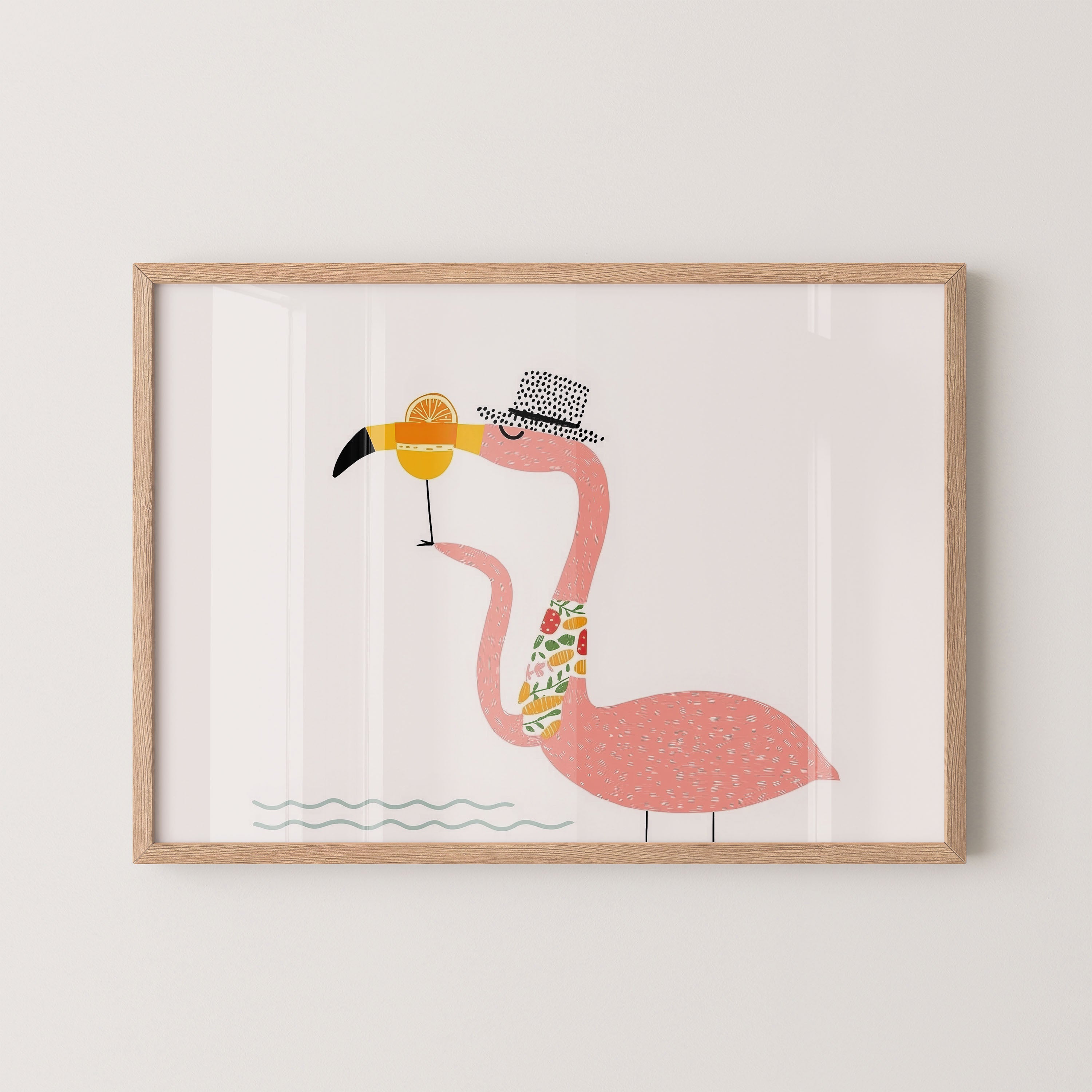 Tropical Flamingo Sip
