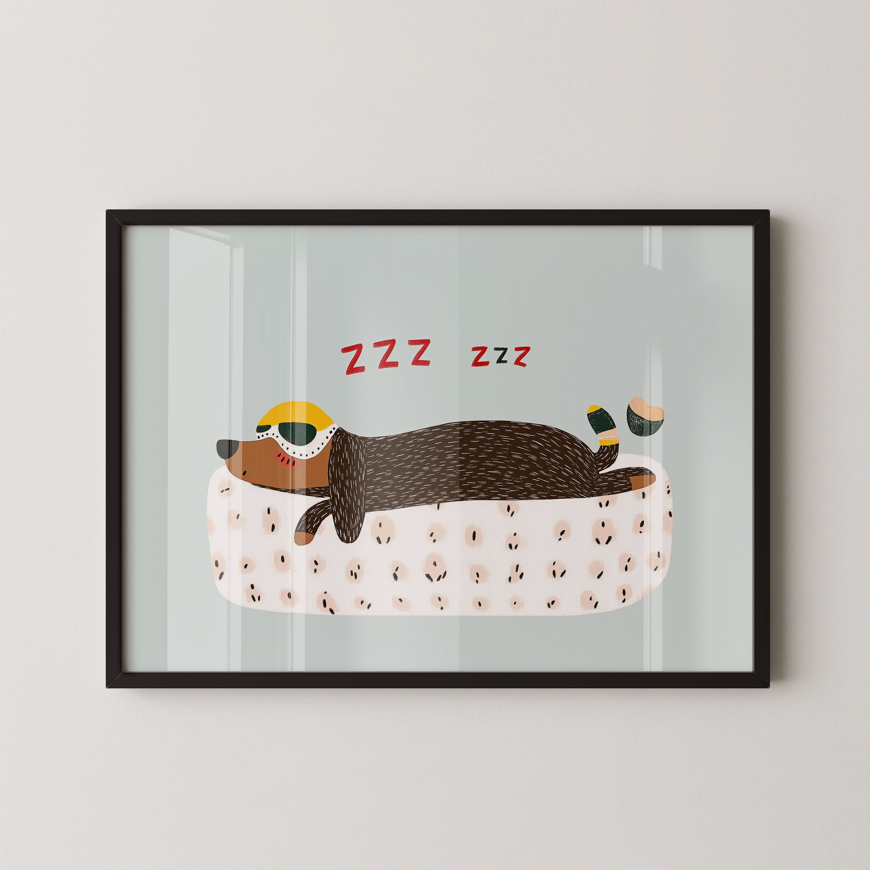 Dreaming Dachshund