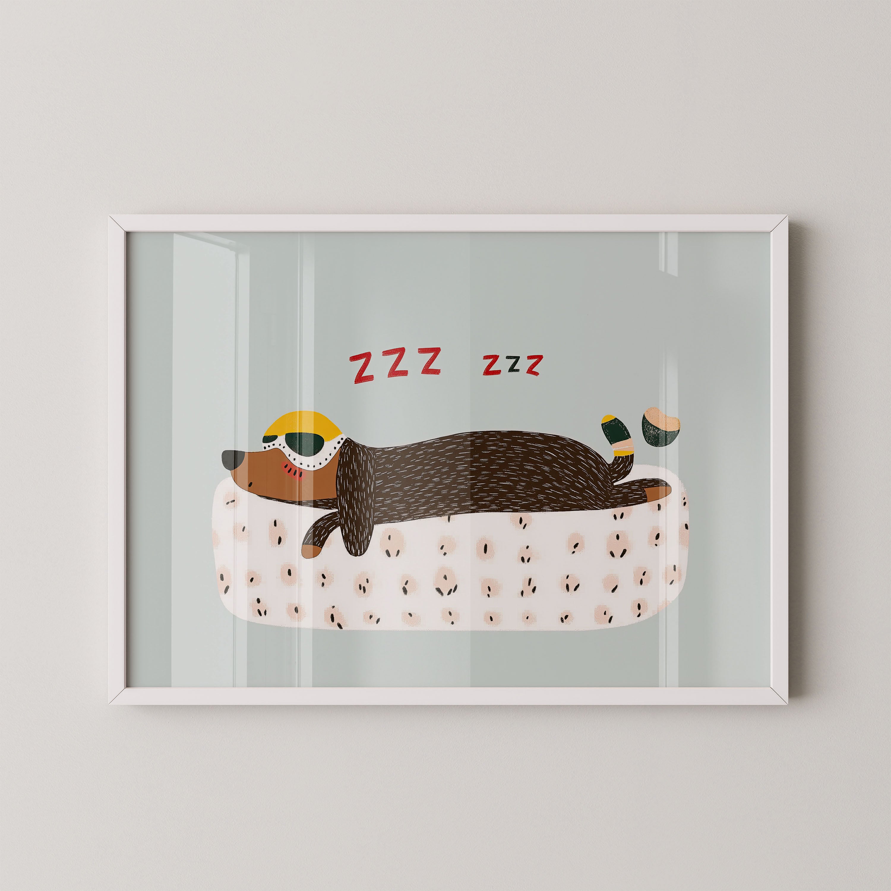 Dreaming Dachshund