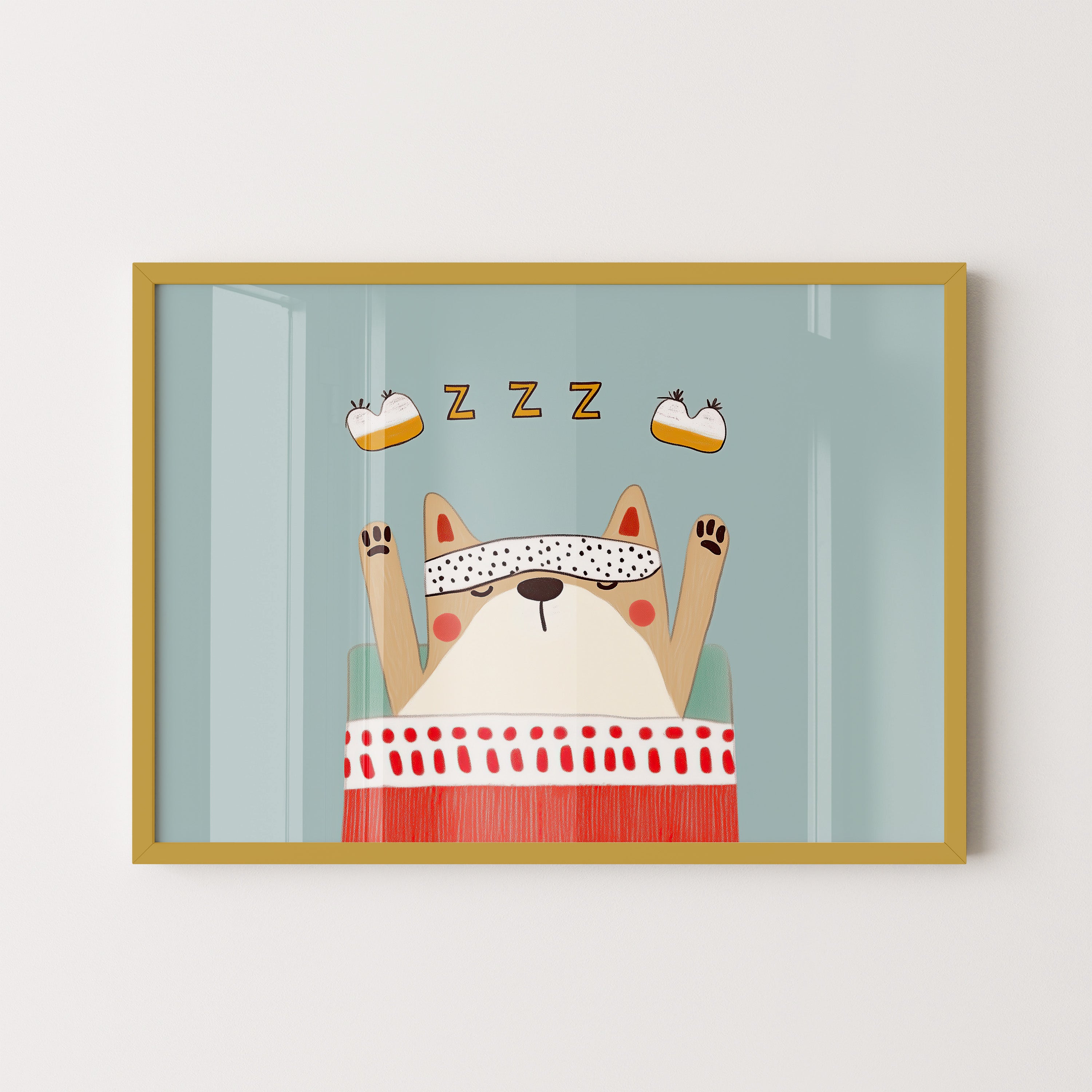 Sleepy Pup Dreaming