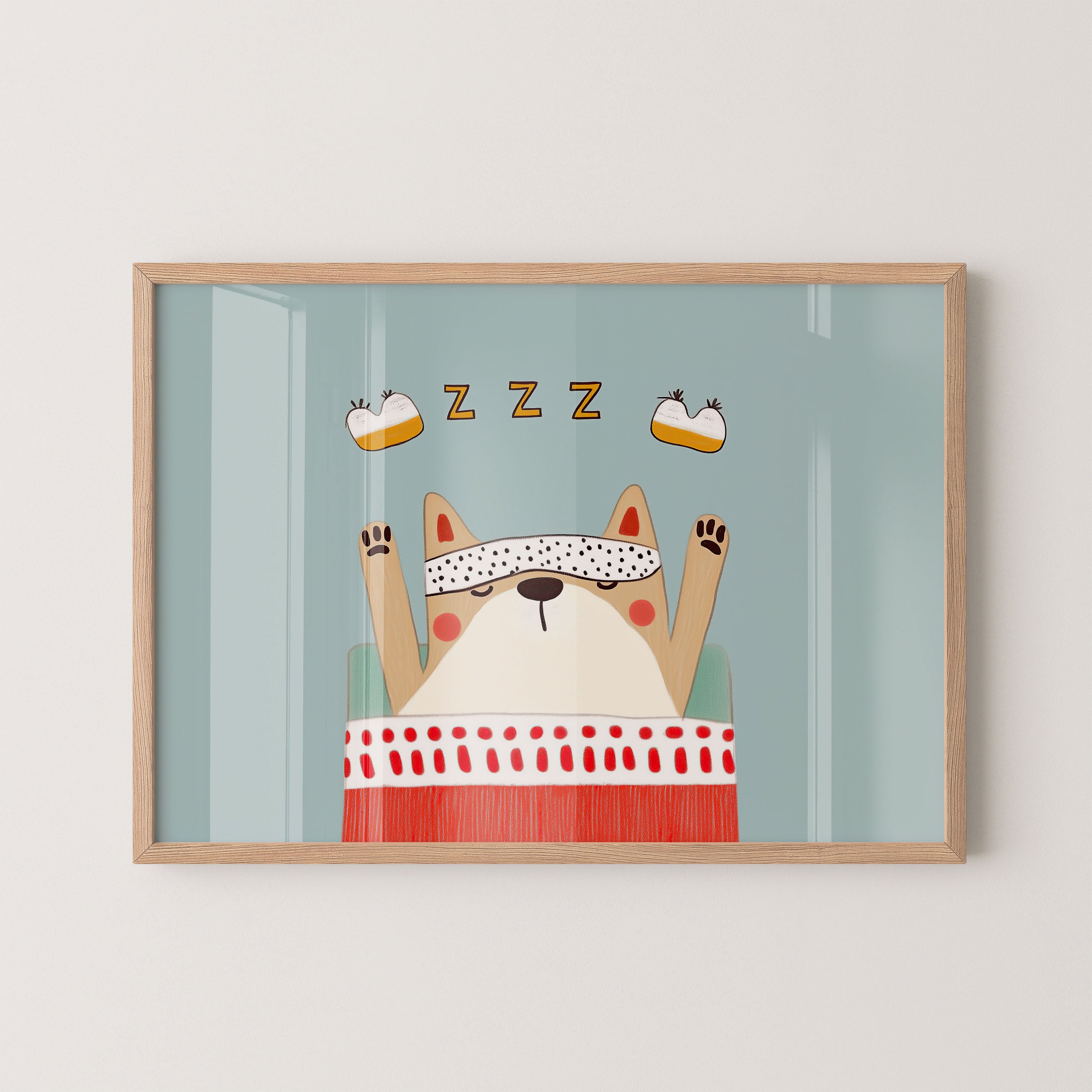 Sleepy Pup Dreaming