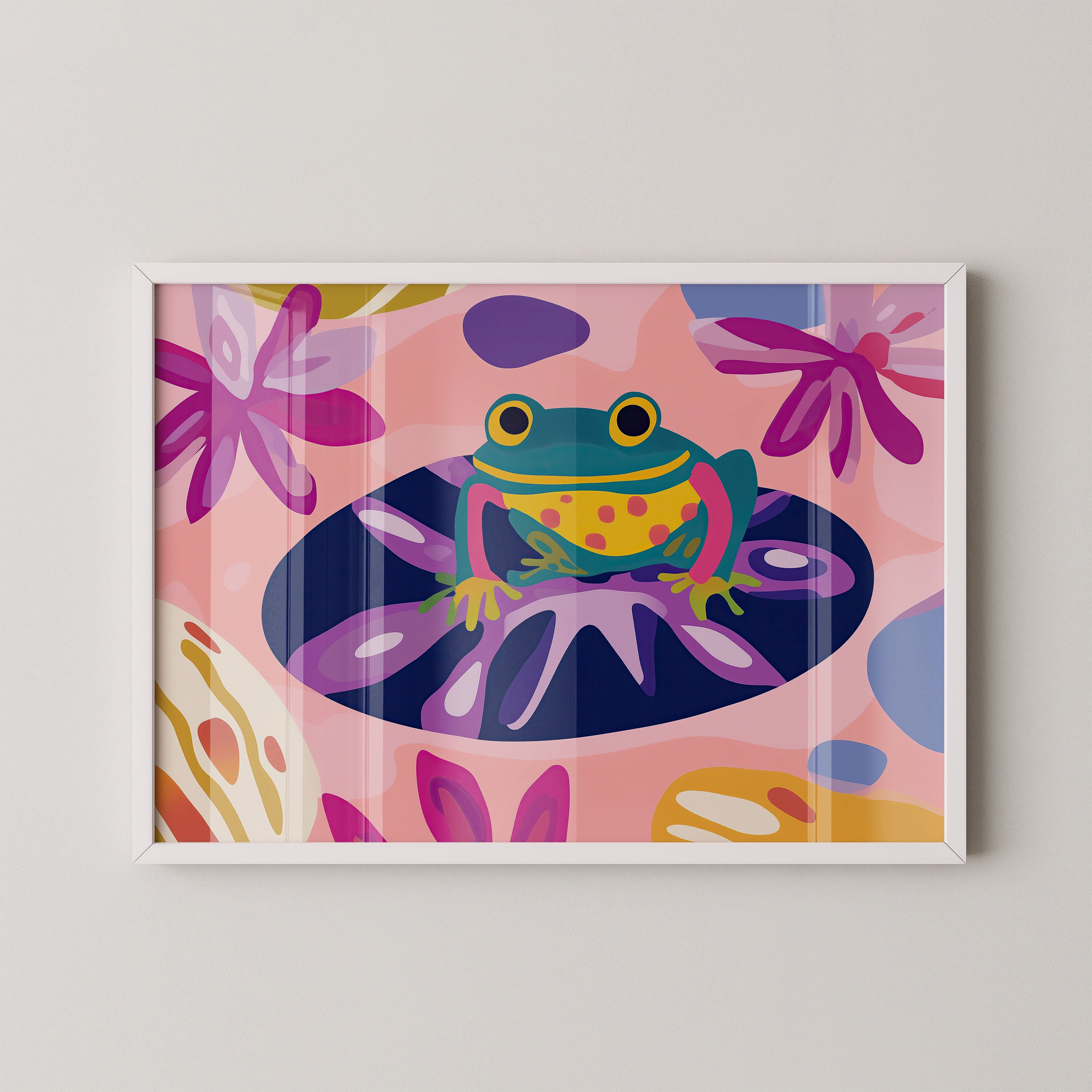 Tropical Frog Bloom