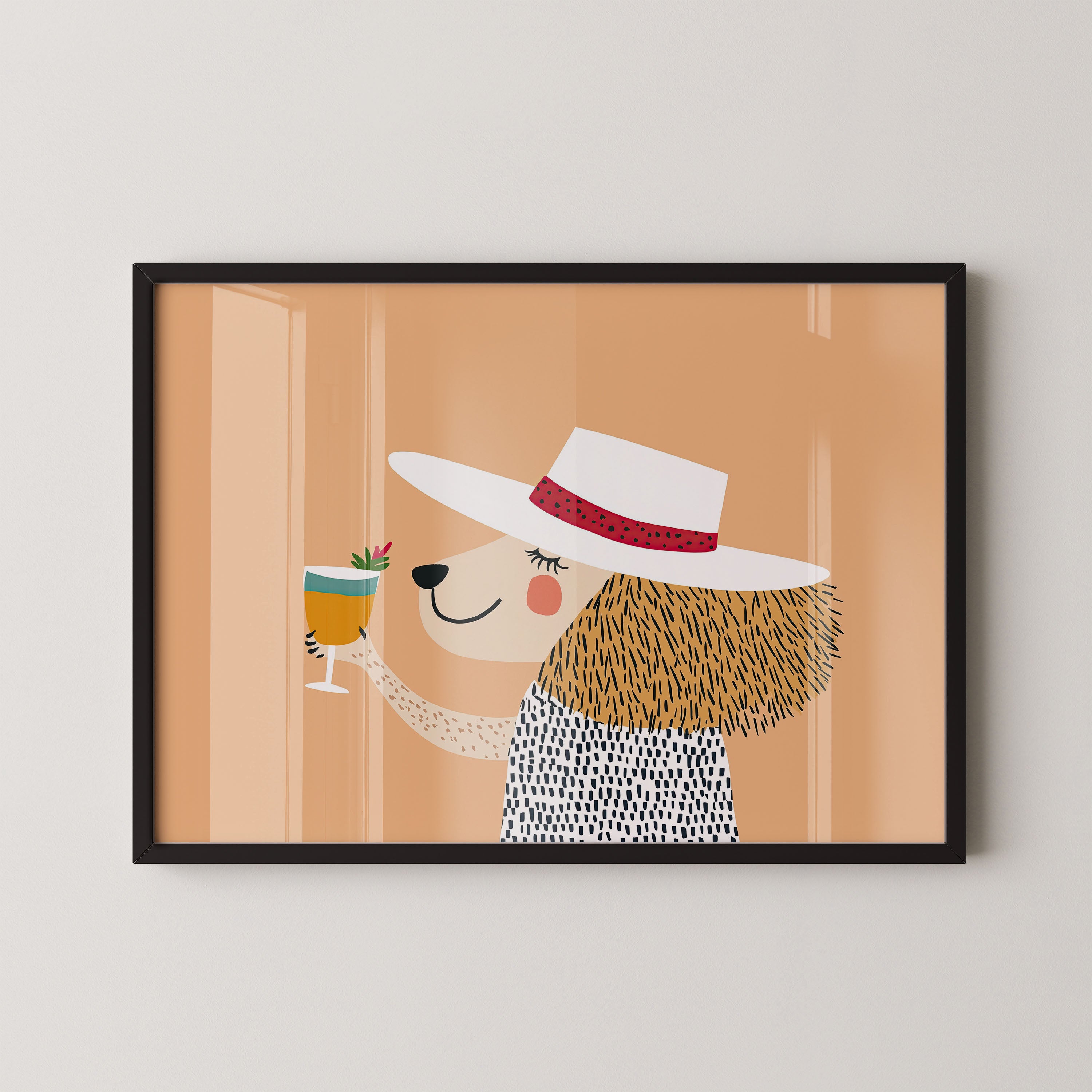 Summer Sip Hedgehog