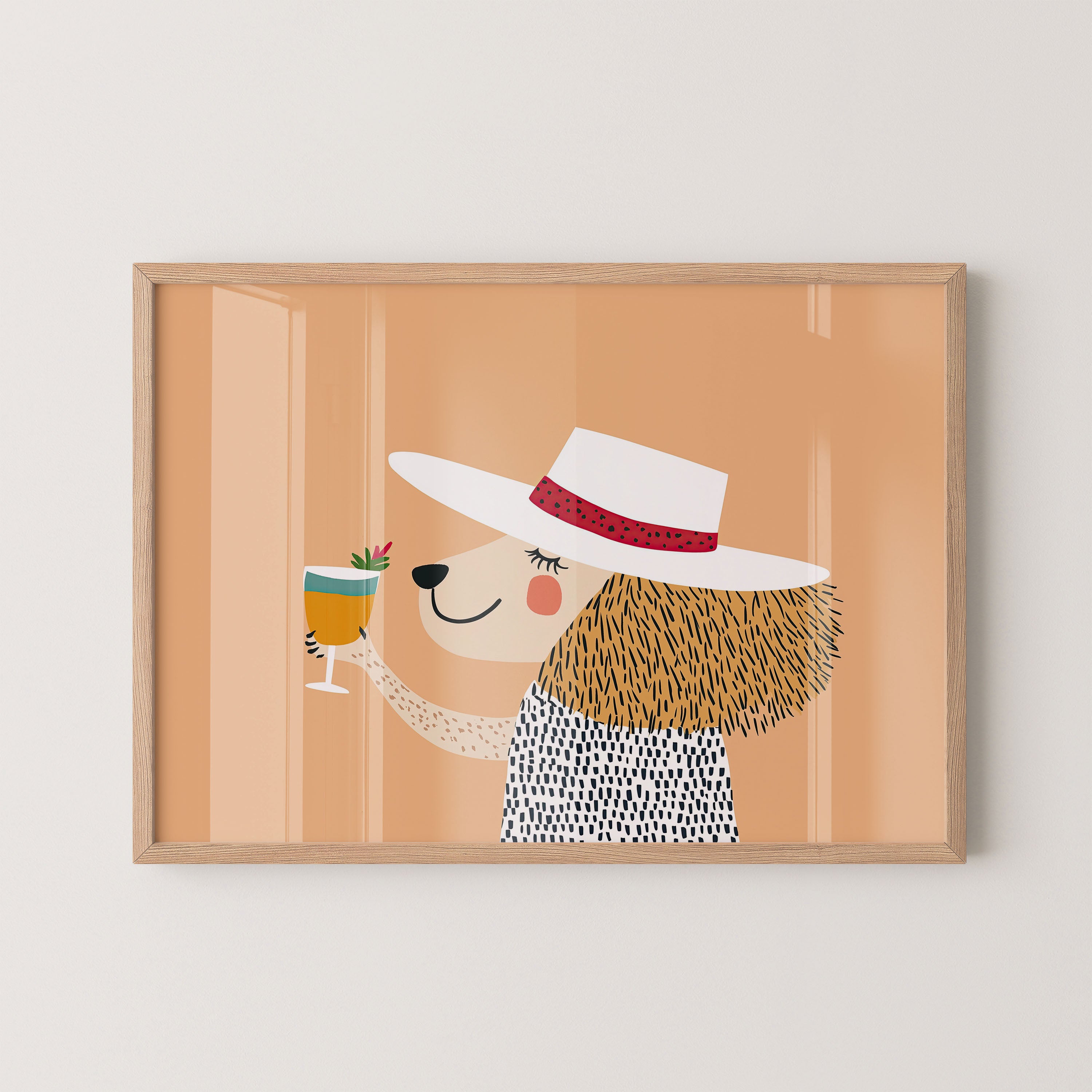 Summer Sip Hedgehog