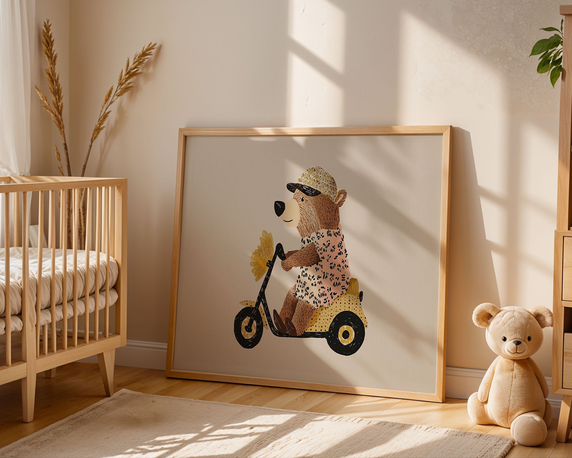 Sunny Scooter Bear