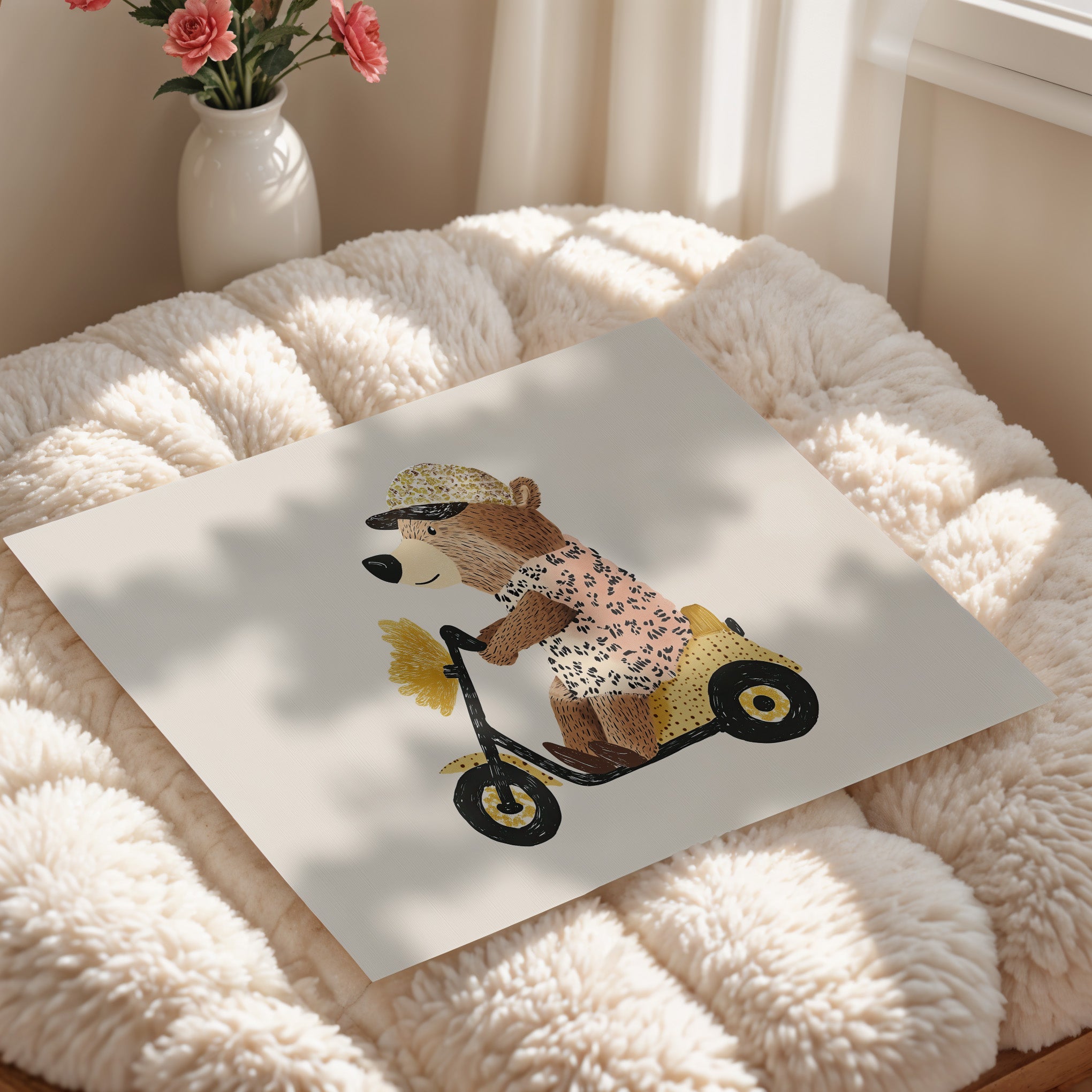 Sunny Scooter Bear
